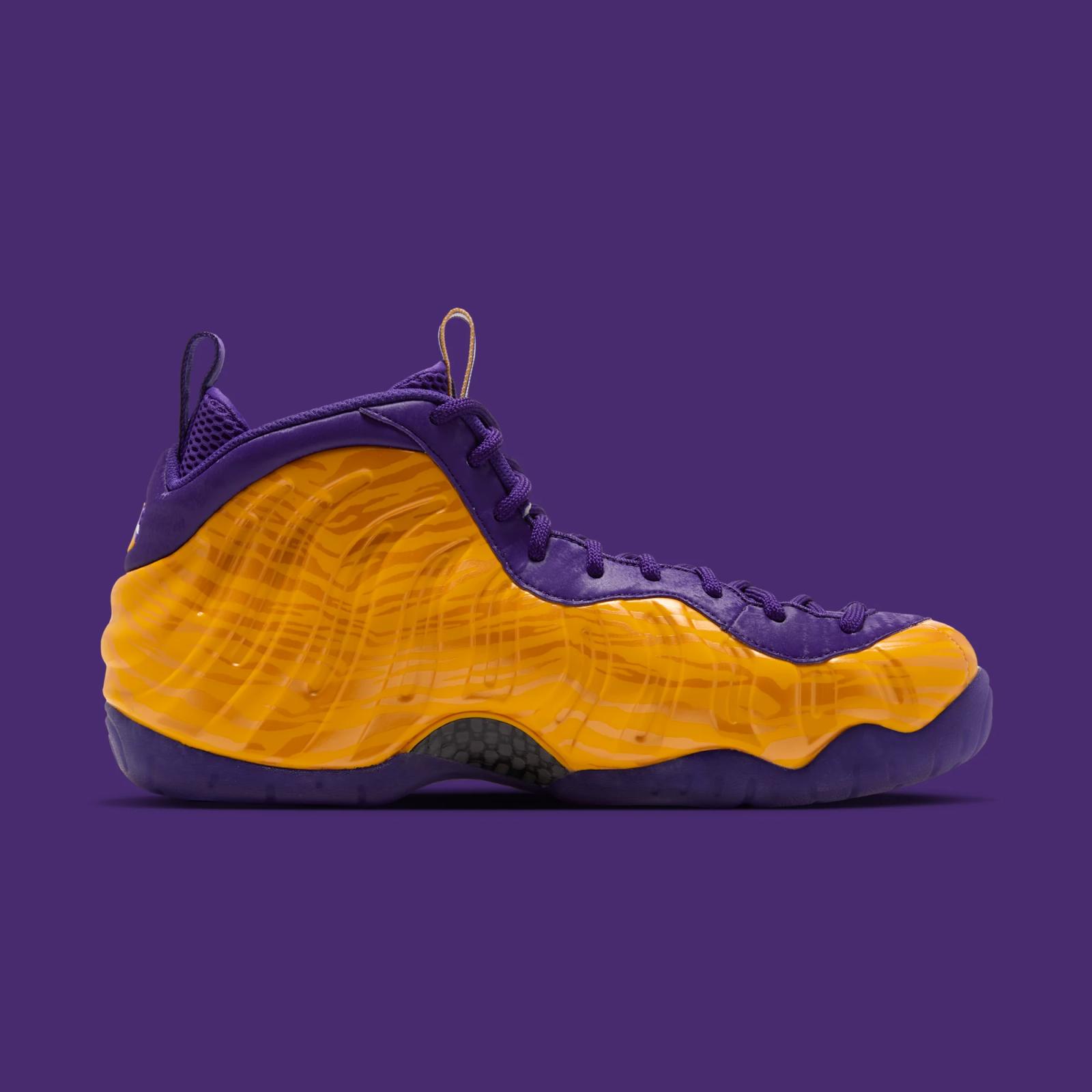 Nike Air Foamposite Pro "Louisiana Tigers" drops November 5th, 2026