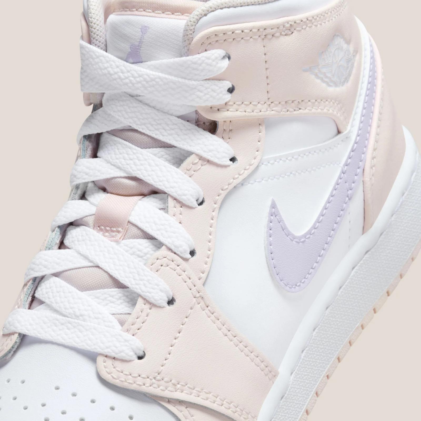 Air Jordan 1 Mid GS Pink Frost