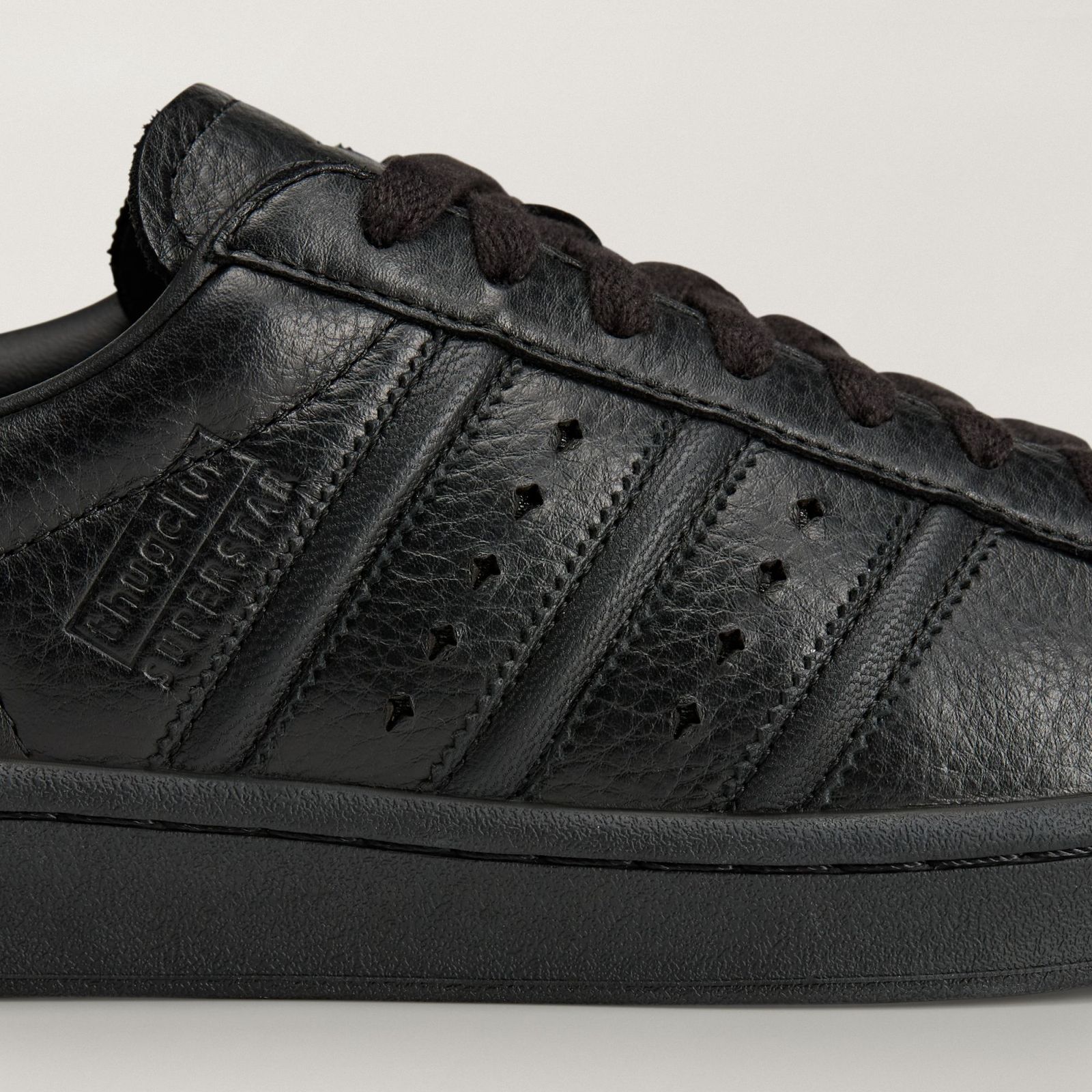 Thug Club x Adidas Superstar Vintage "Black" drops March 25th, 2026