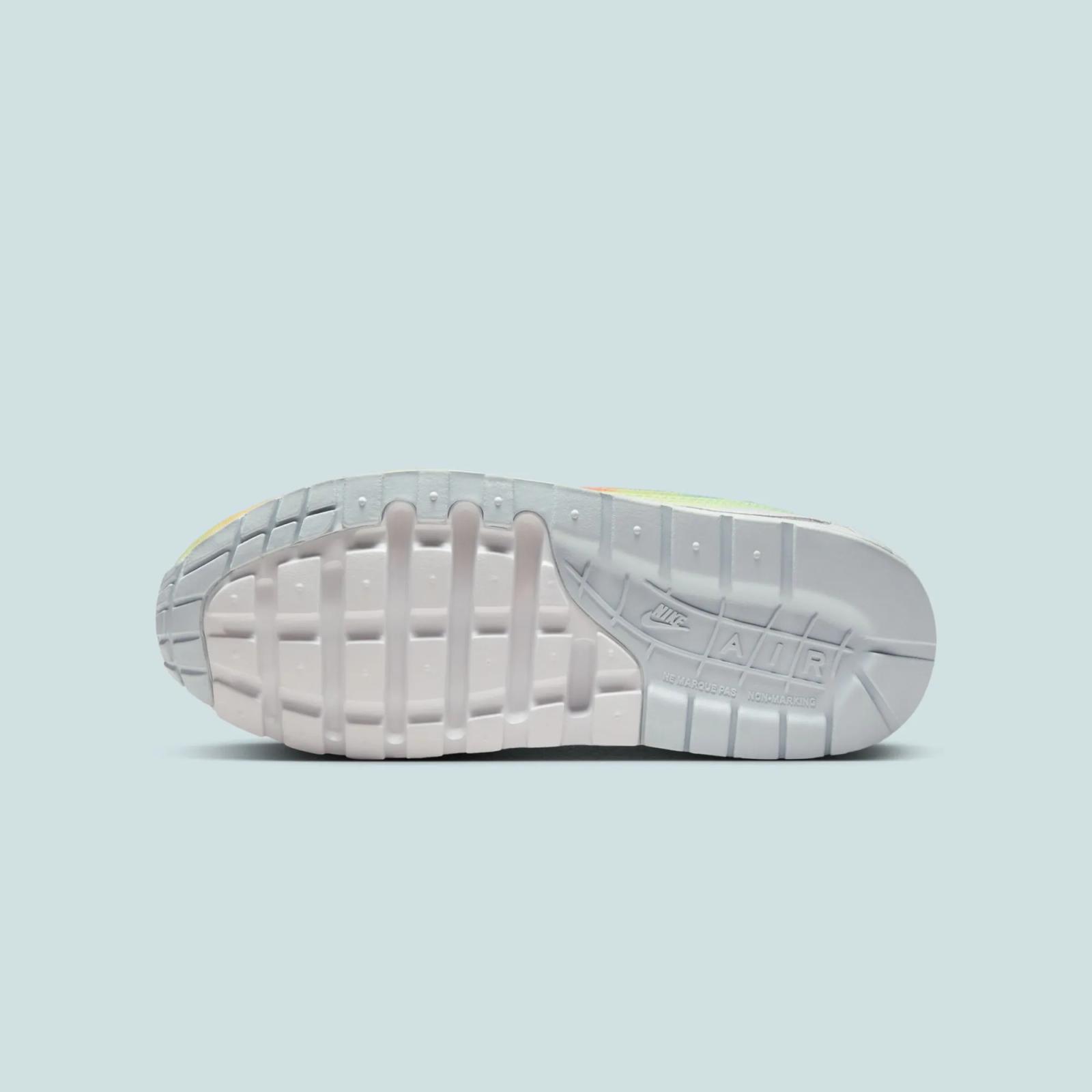 Nike Air Max 1 GS Gradient Glacier Blue Total Orange HF4788-474