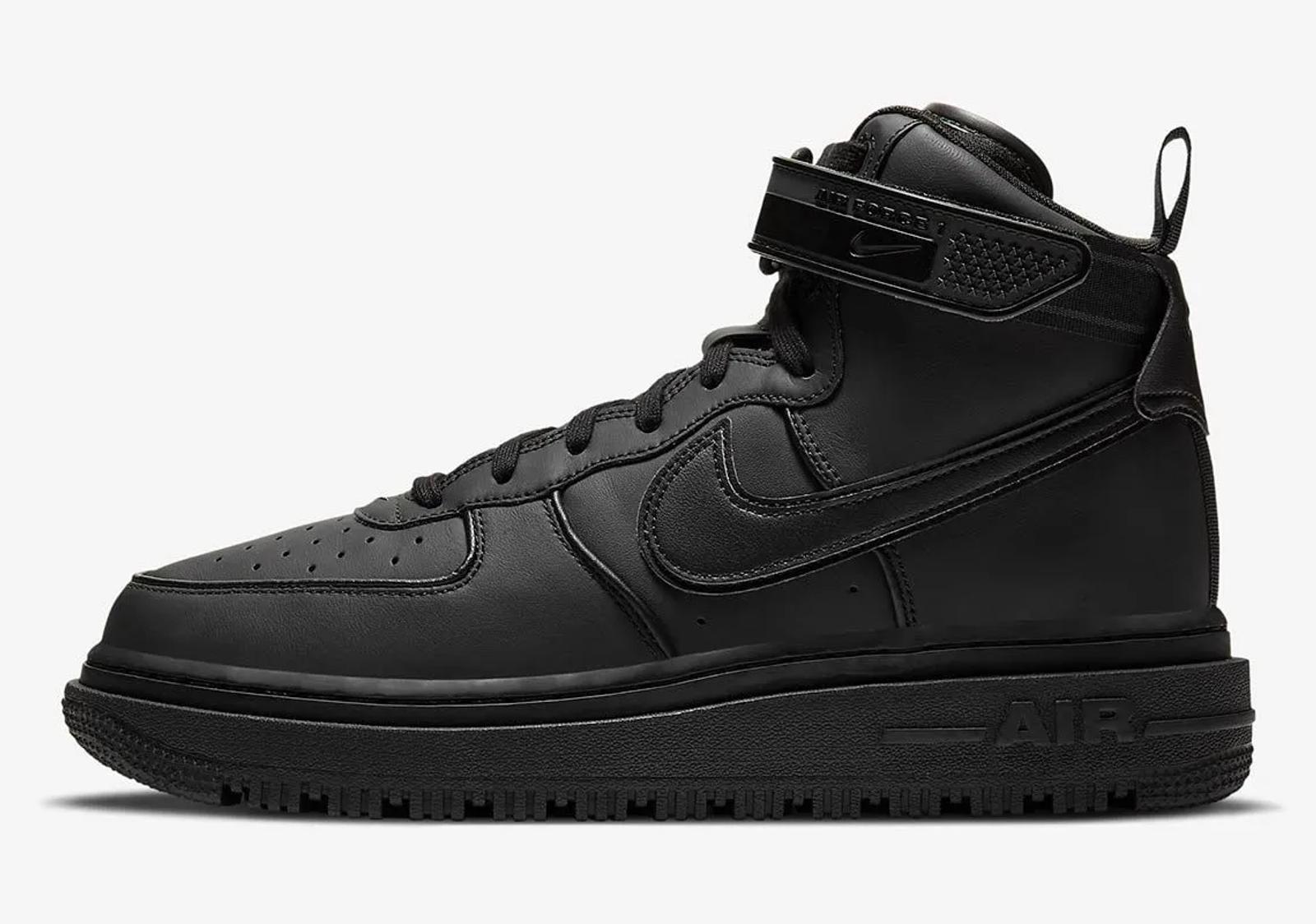Nike Air Force 1 High Boot Black