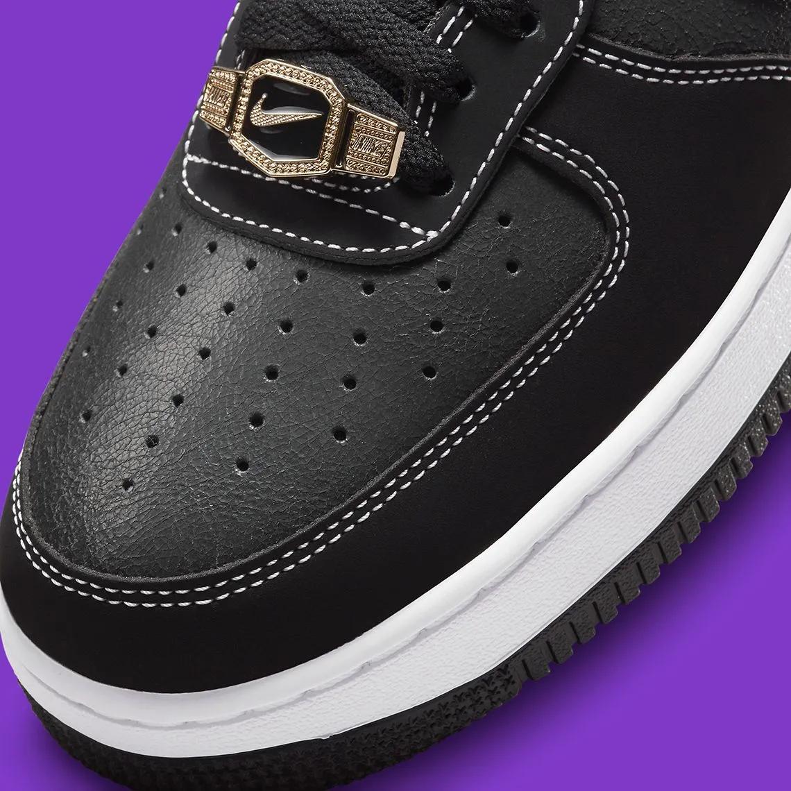 Nike Air Force 1 GS World Champions Black