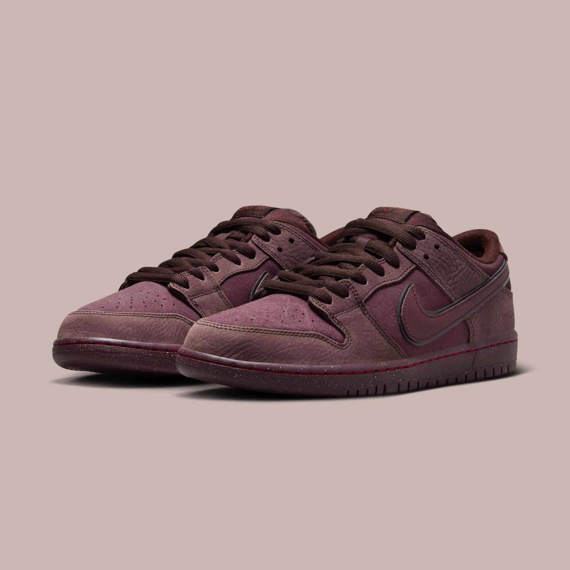 Nike SB Dunk Low Pro Burgundy Crush Release
