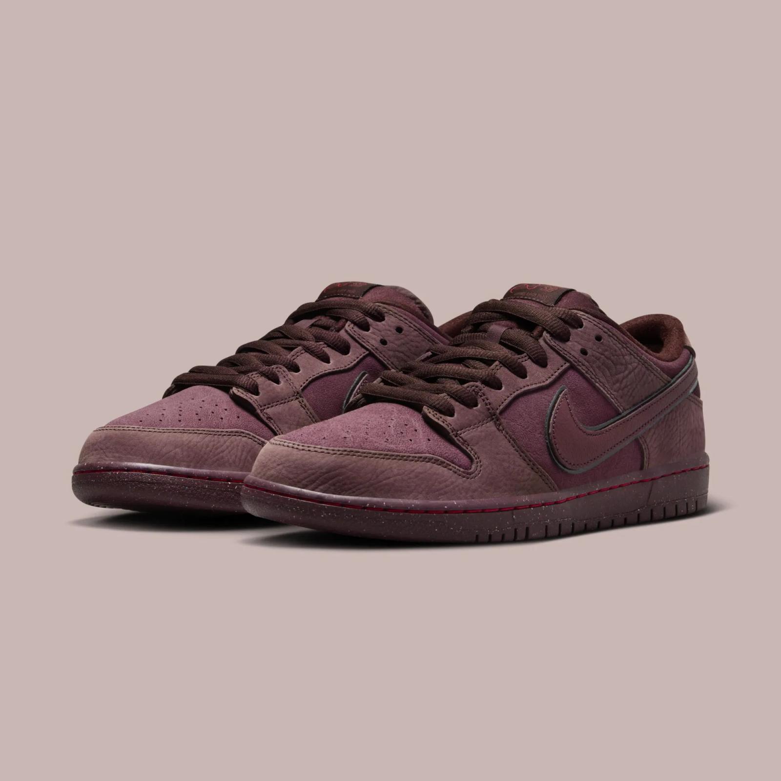 Nike SB Dunk Low Pro Burgundy Crush Release