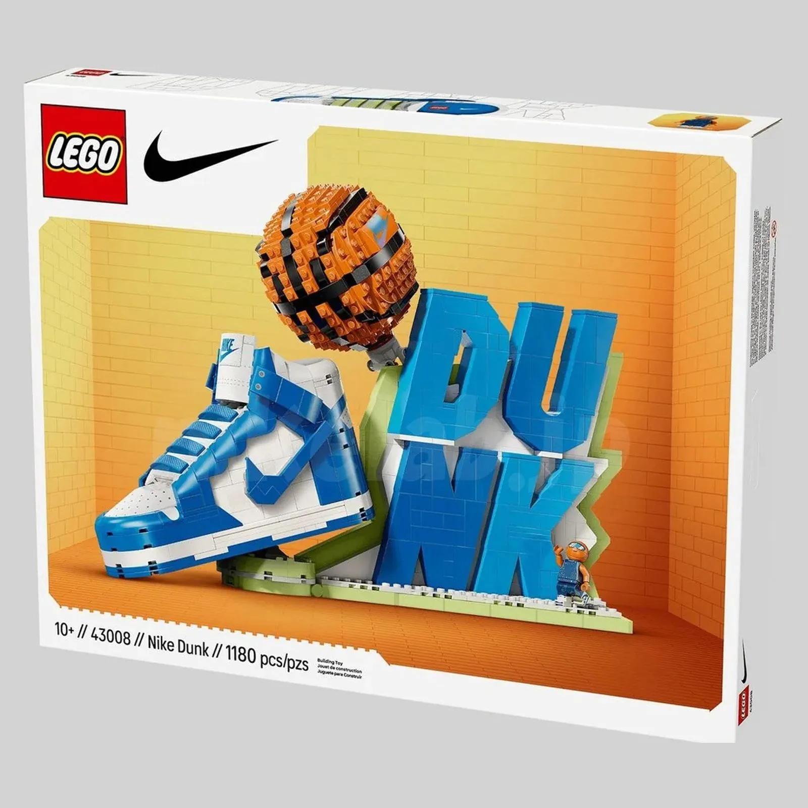 LEGO x Nike Dunk High Set 43008 Release Date July 1st 2025 € 99,99