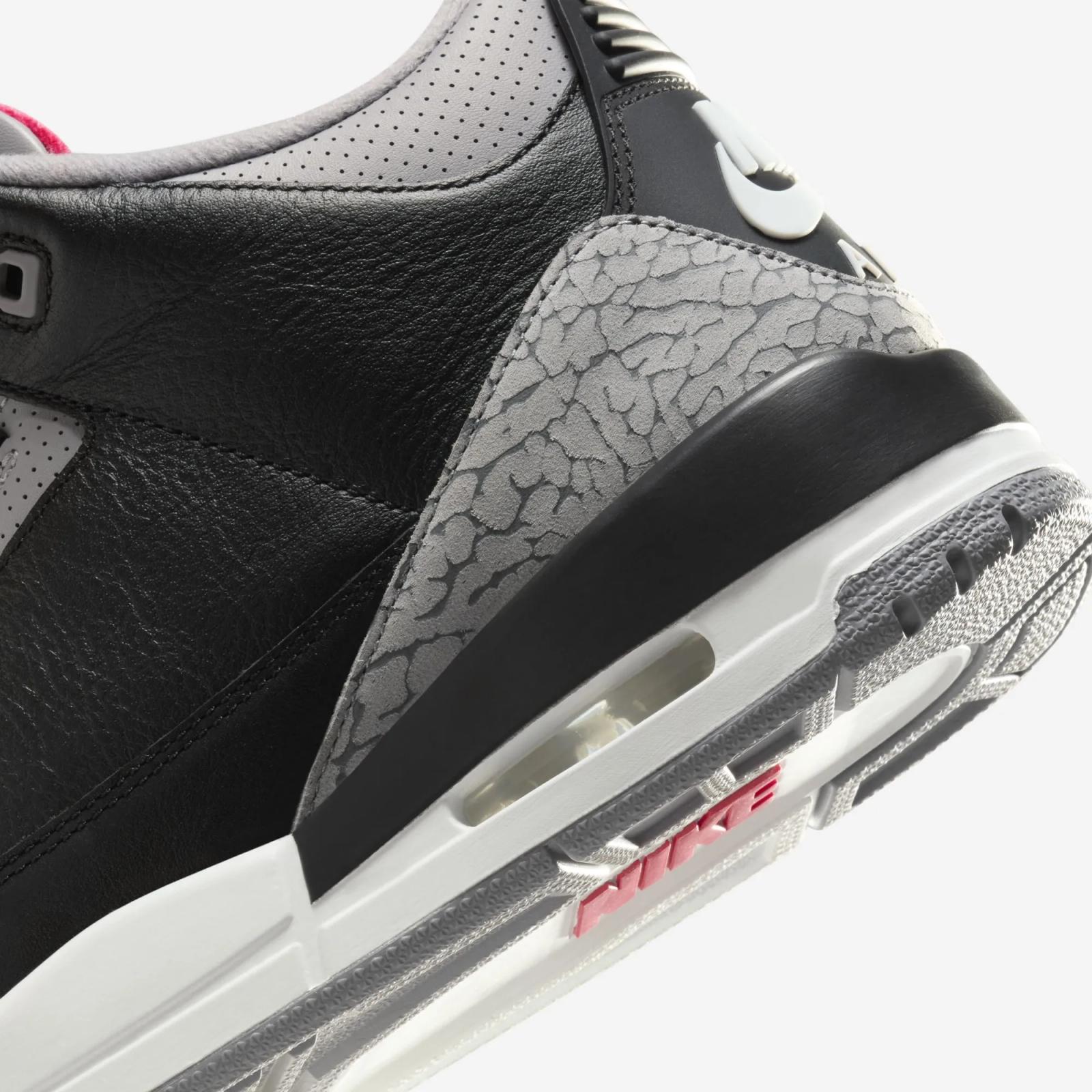 Air Jordan 3 Retro Black Cement Reimagined DN3707-010 Release Date 2024