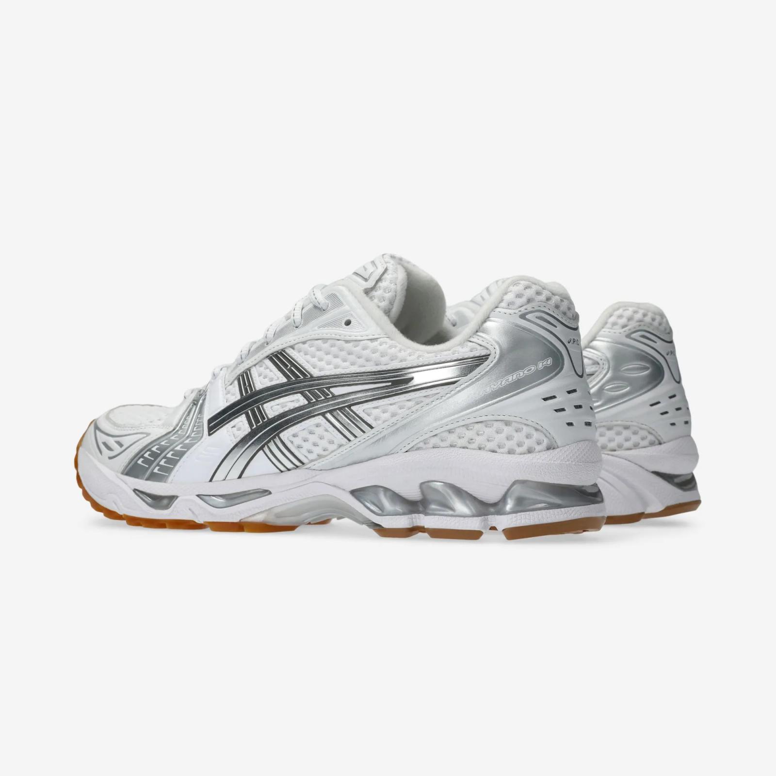APC x Asics Gel-Kayano 14 White Pure Silver Release Date April 5th 2025 1203A727-100