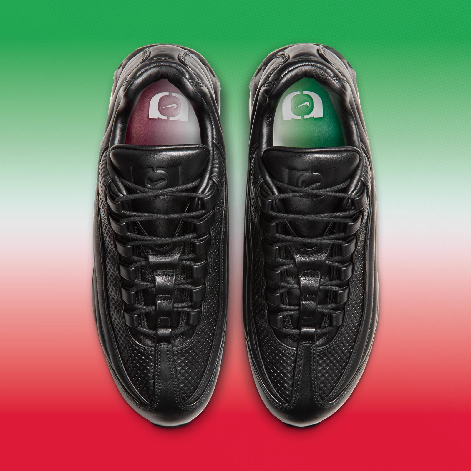 One Block Down x Nike Air Max 95 Big Bubble Lux "Black" drops in 2026