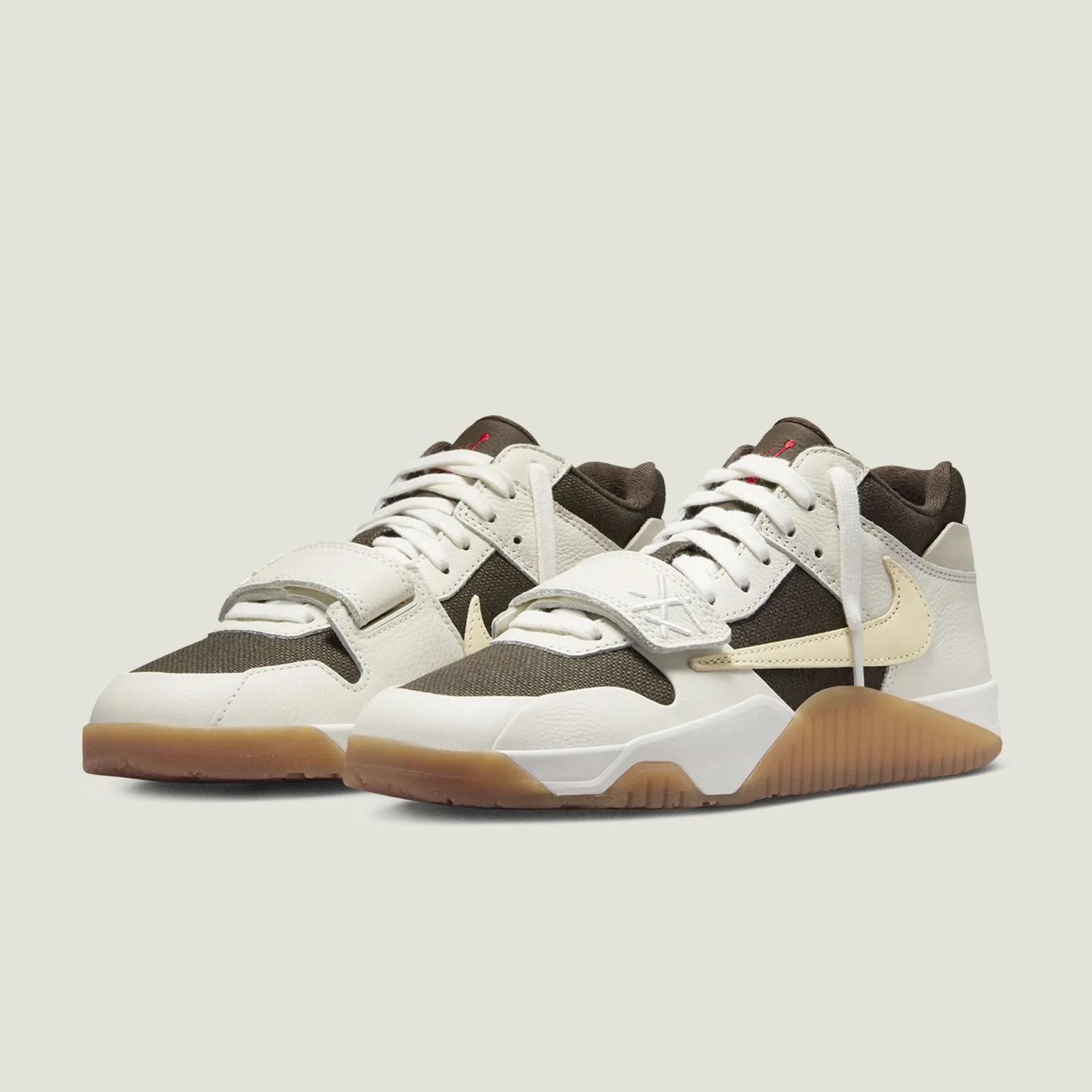Air Jordan x Travis Scott Cut The Check Sail Olive