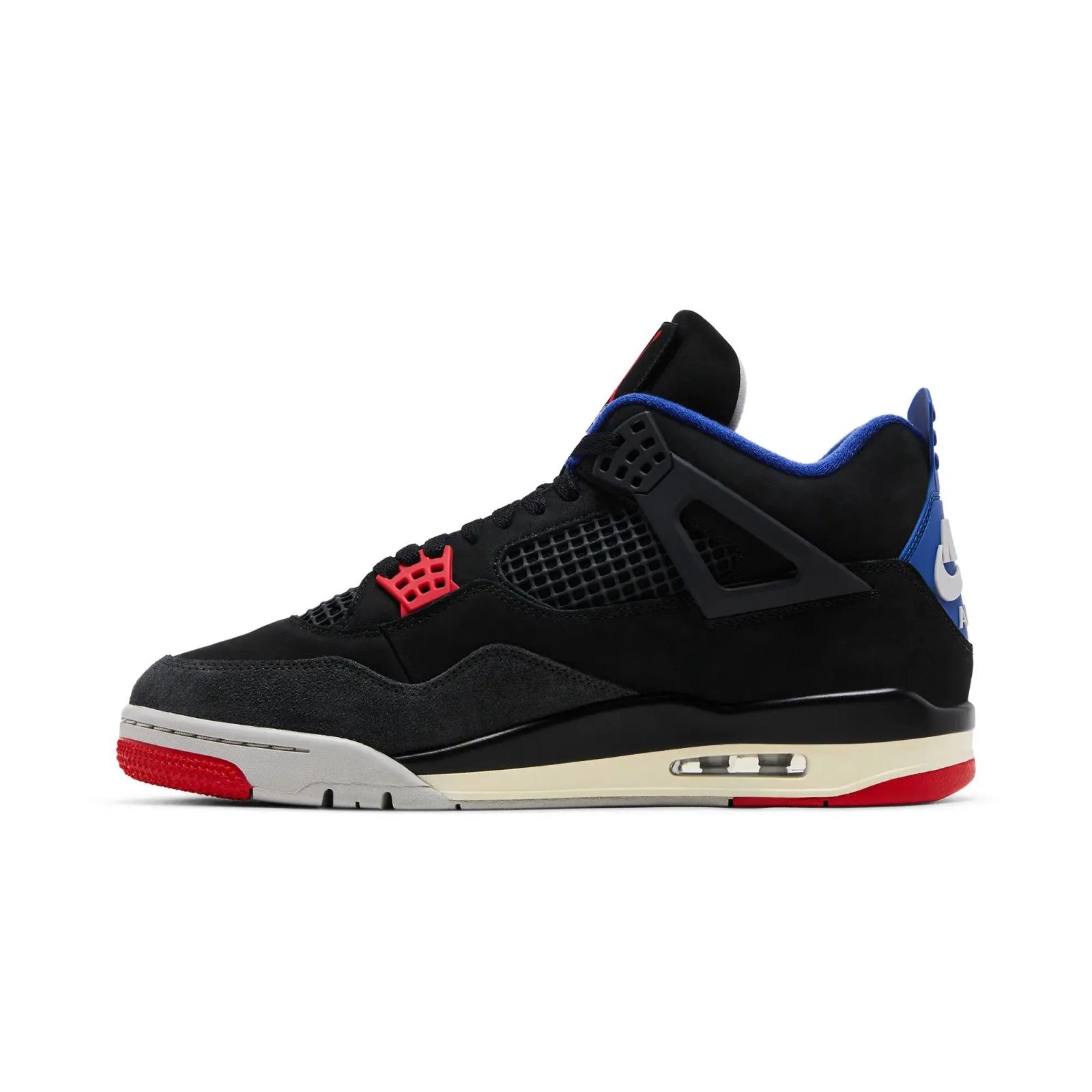Air Jordan 4 Retro Black / Deep Royal Blue FV5029-003 Release Date