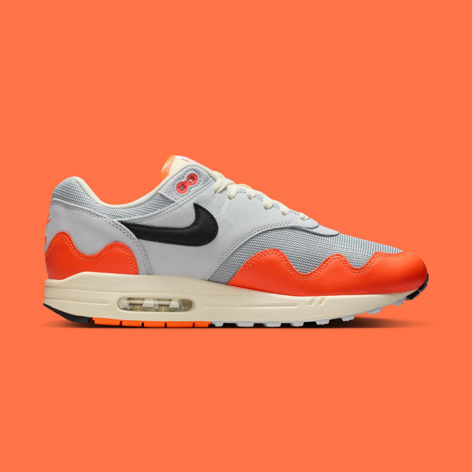 Patta x Nike Air Max 1 "Hyper Crimson" releasing in 2026