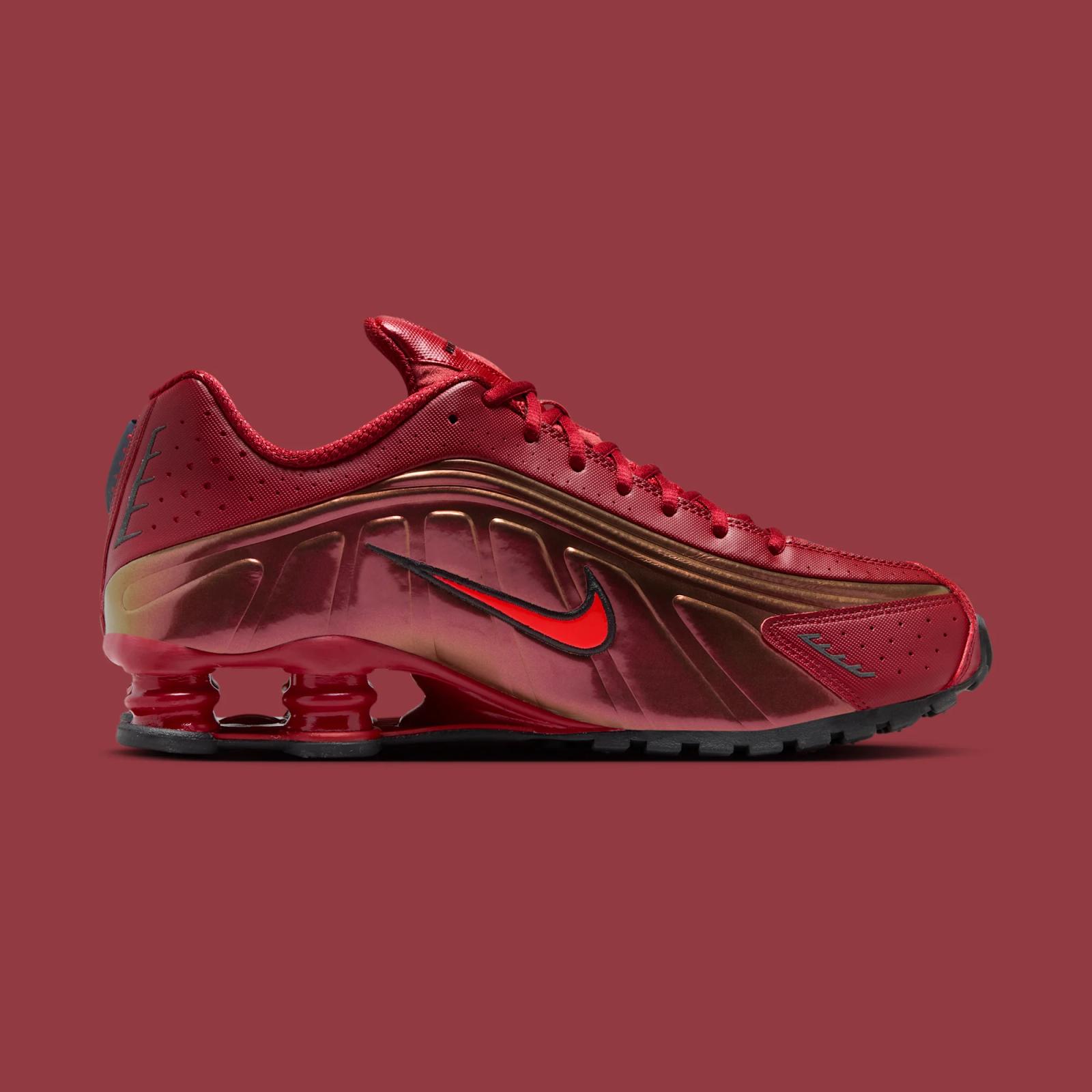 Nike Shox R4 SE "Team Crimson" drops in 2026