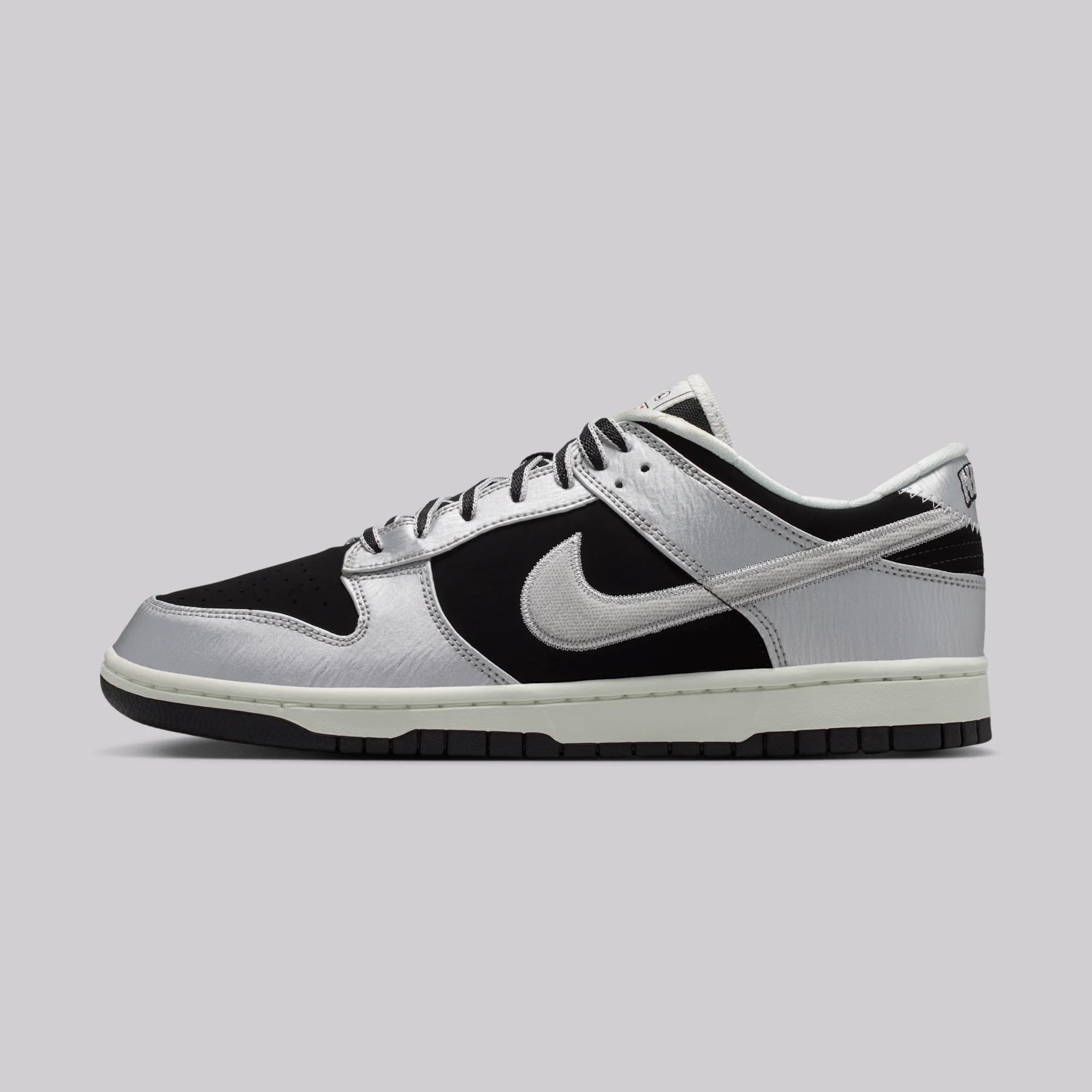 Nike Dunk Low Retro "Metallic Silver" drops August 1st, 2026