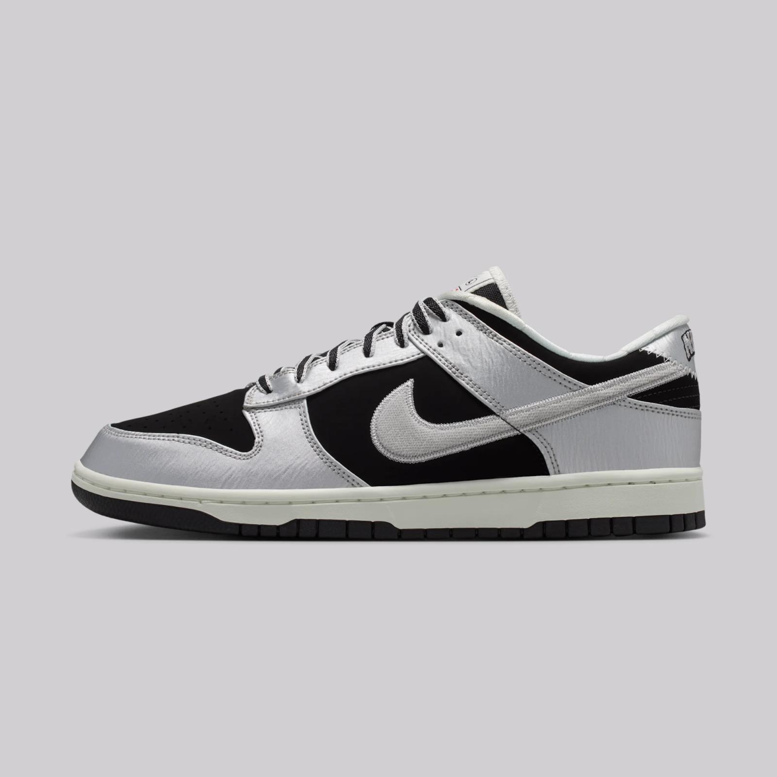 Nike Dunk Low Retro "Metallic Silver" drops August 1st, 2026