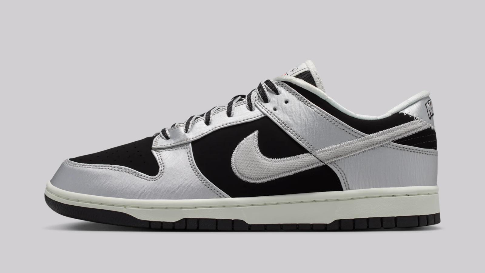 Nike Dunk Low Retro "Metallic Silver" drops August 1st, 2026