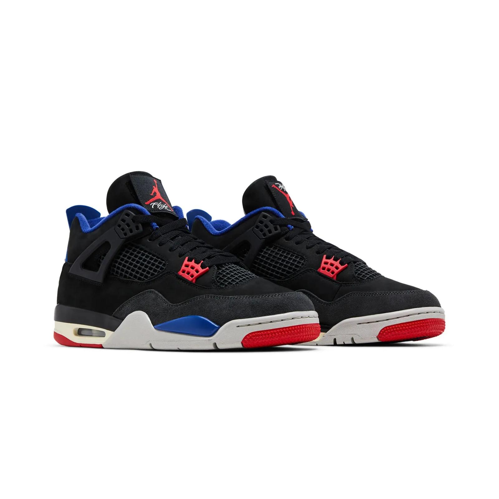 Air Jordan 4 Retro Black / Deep Royal Blue FV5029-003 Release Date