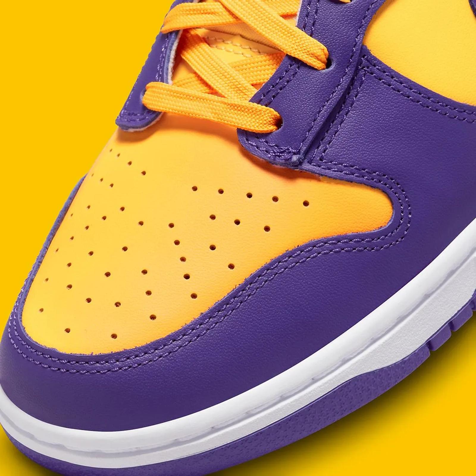 Nike Dunk High Purple Yellow
