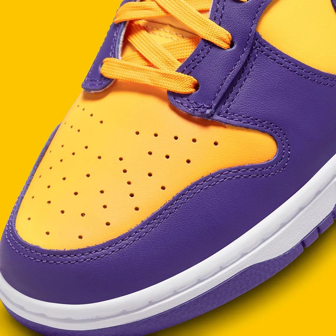 Nike Dunk High Purple Yellow