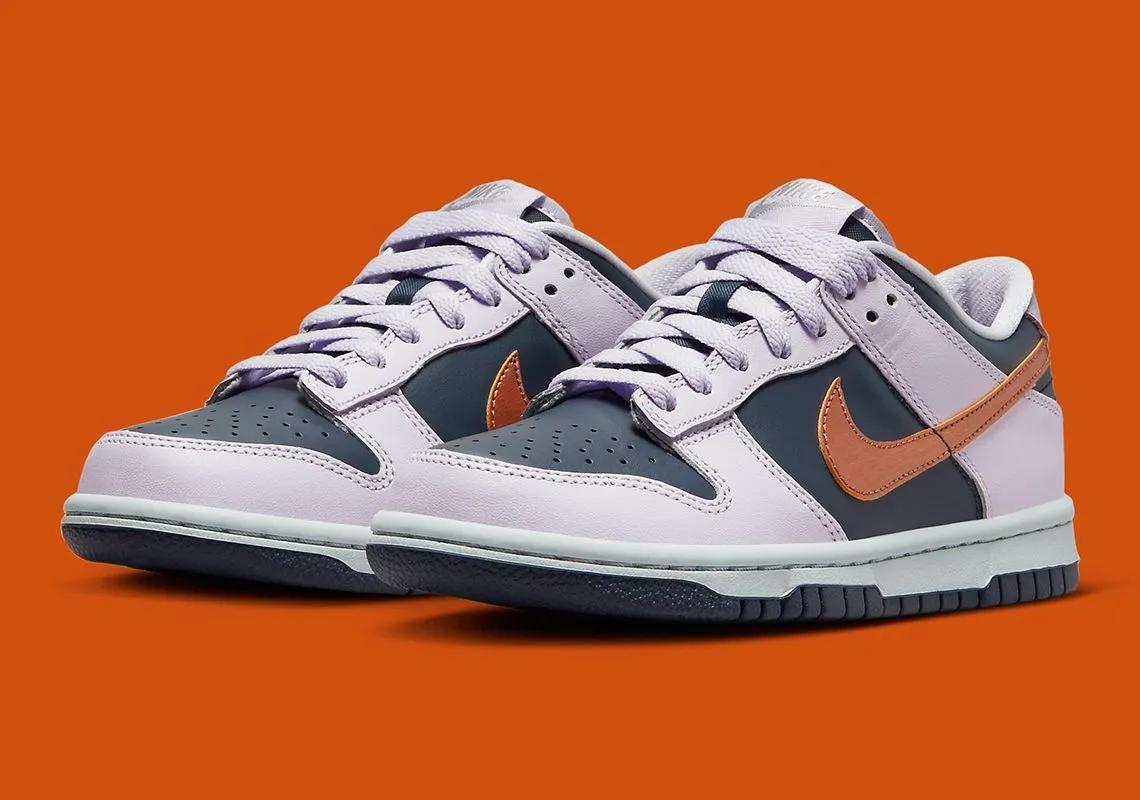 Nike Dunk Low GS Copper Swoosh