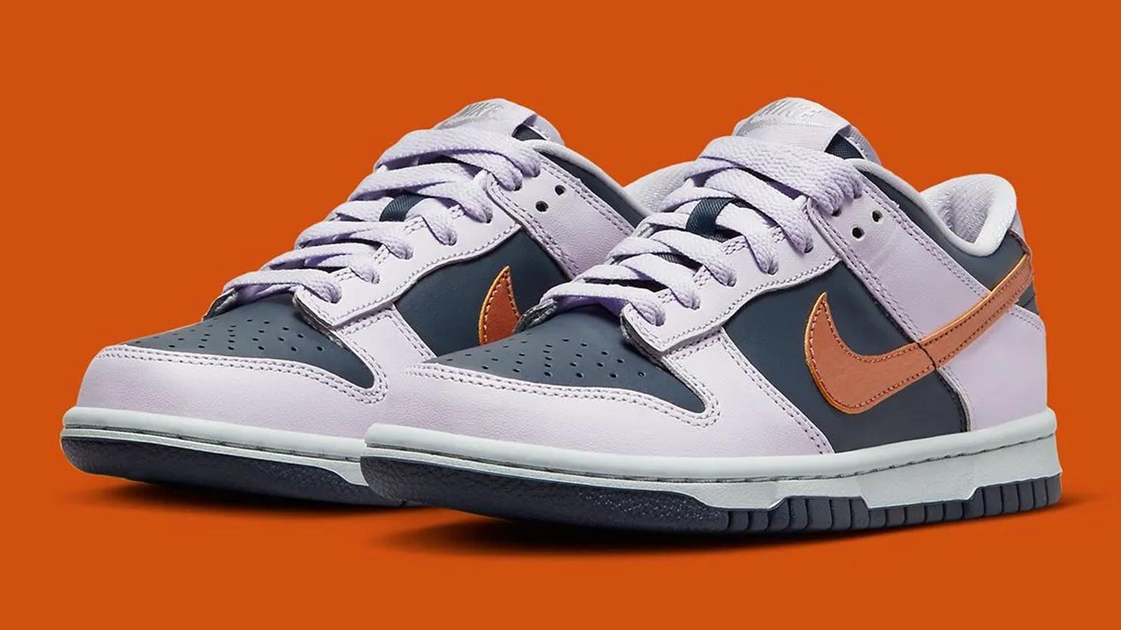 Nike Dunk Low GS Copper Swoosh