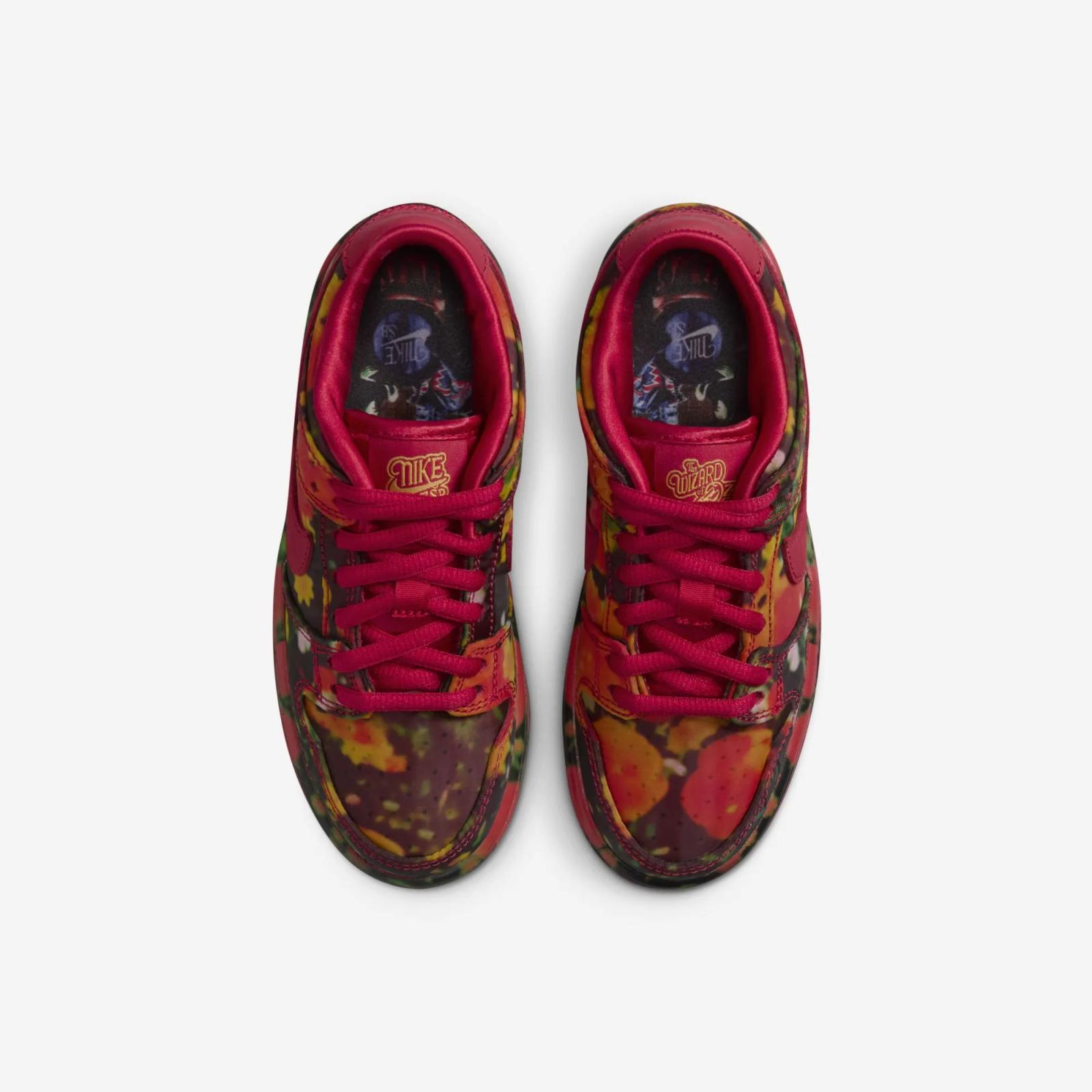 Wizard of Oz x Nike SB Dunk Low Pro Poppy Field FZ1236-600
