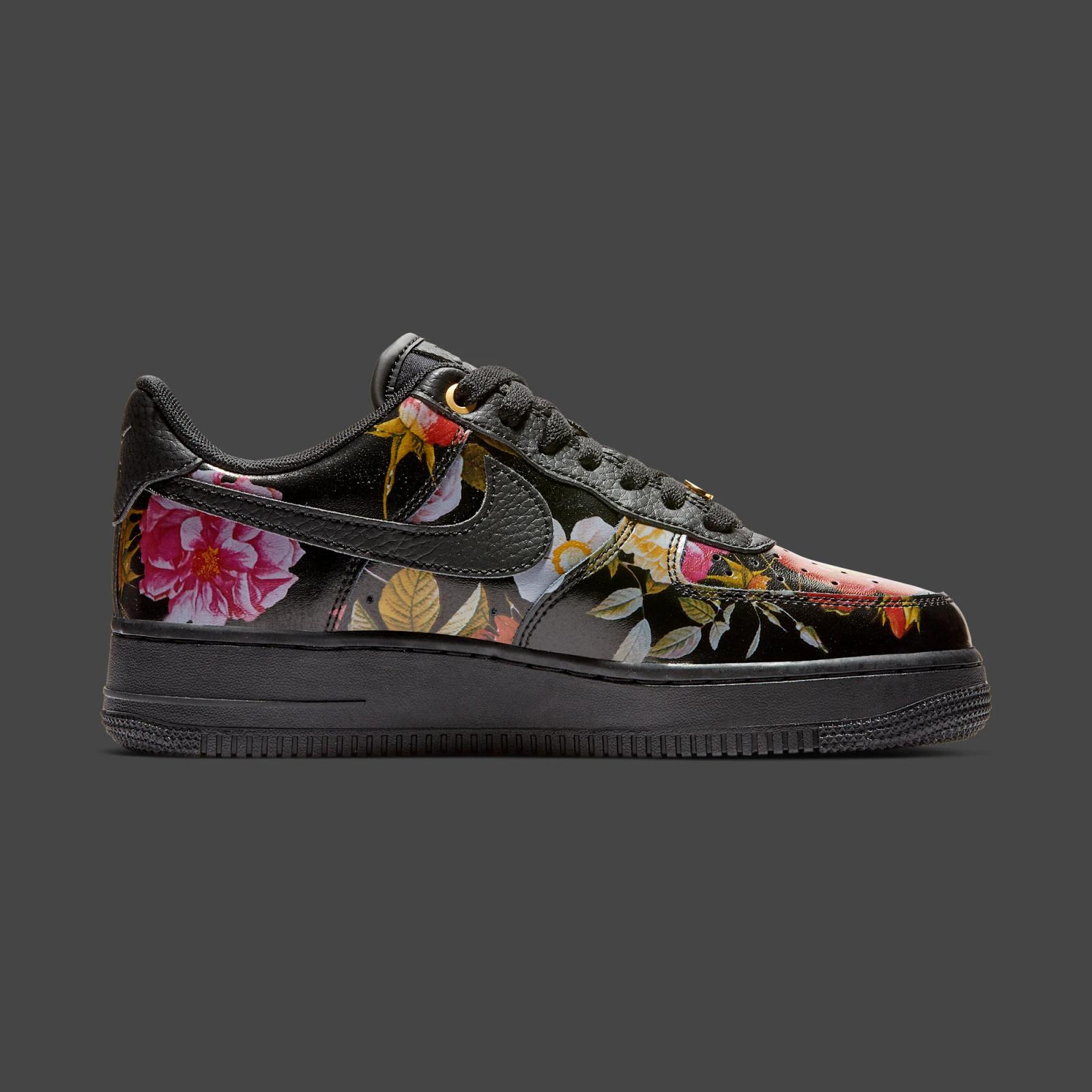 Nike Air Force 1 Low LX "Black Floral" returns in 2026