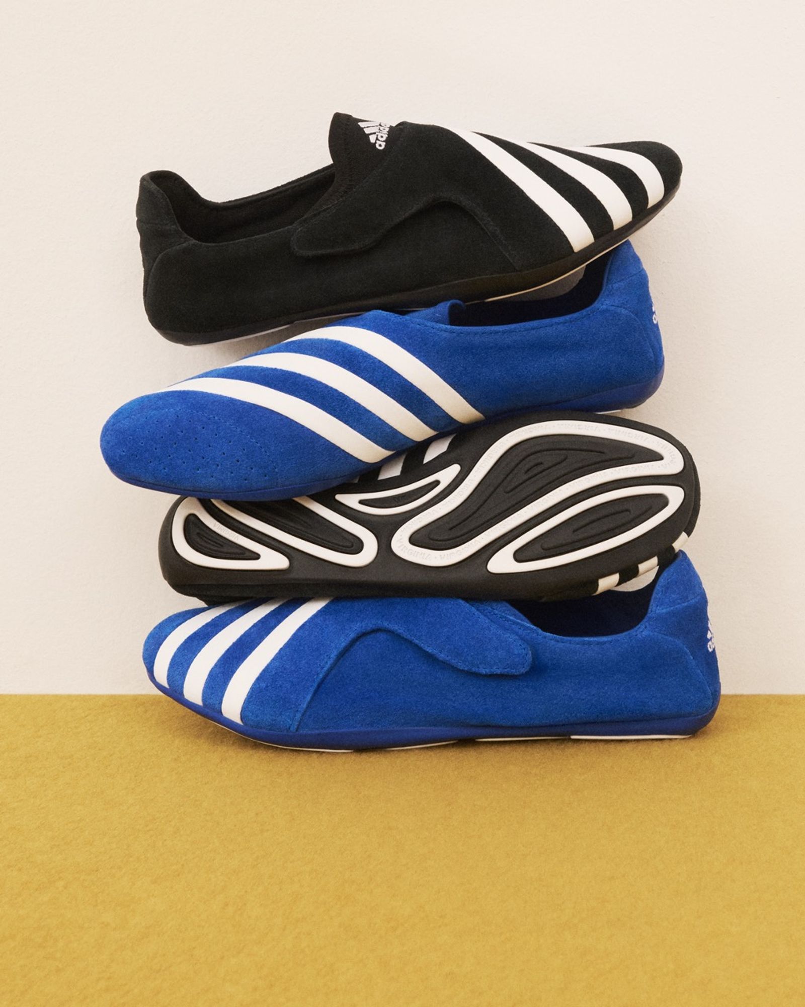 adidas Originals and Pharrell Williams Expand the VIRGINIA Universe with the VIRGINIA Vario FLAT EARTHER Suede Iteration