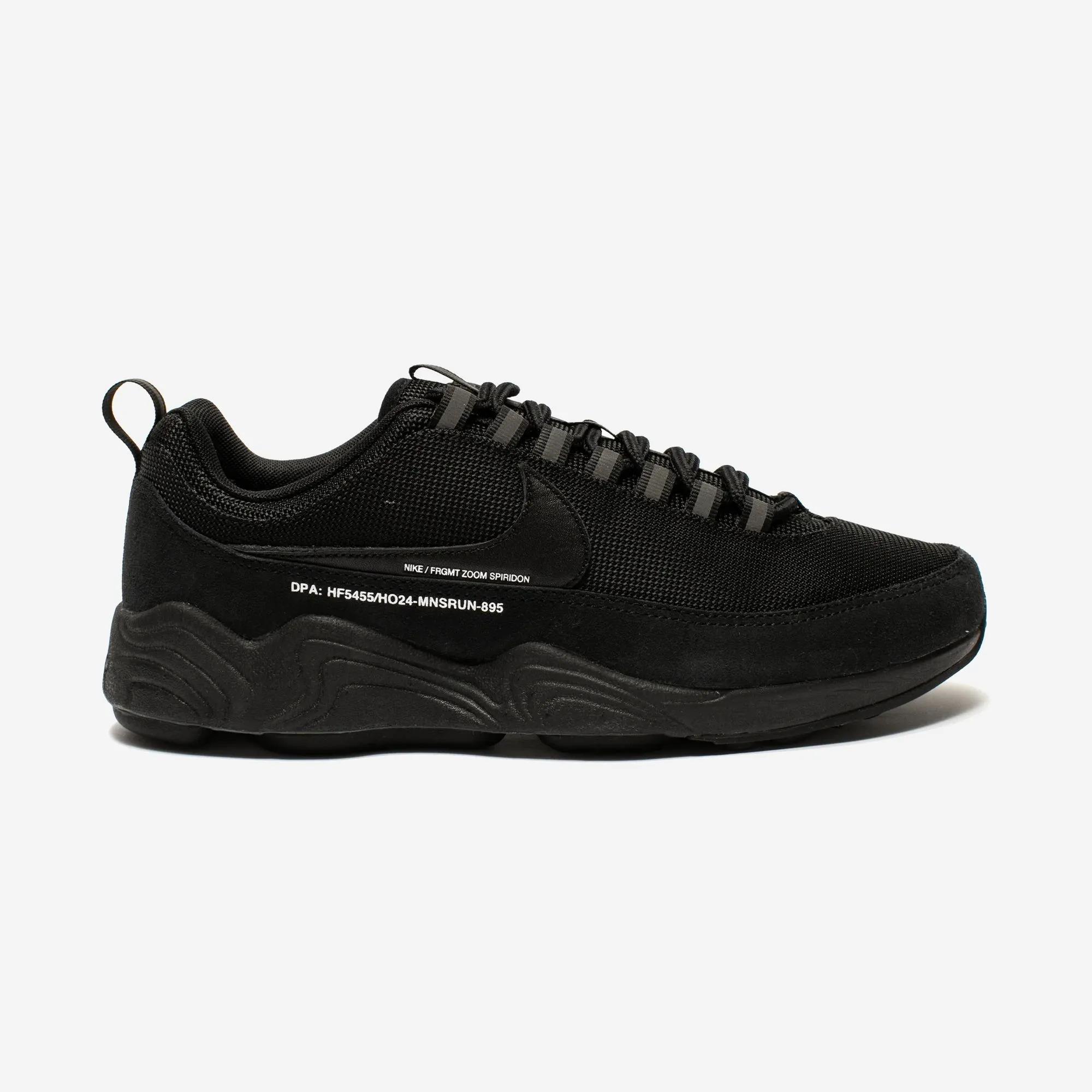 Fragment x Nike Air Zoom Spiridon SP “Black”