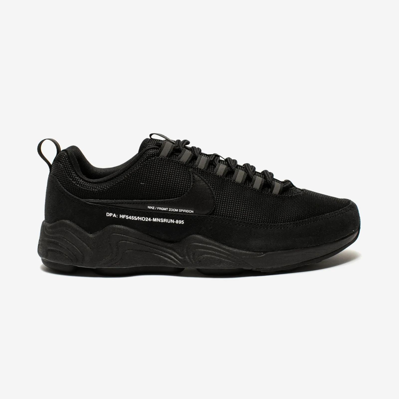 Fragment x Nike Air Zoom Spiridon SP “Black”