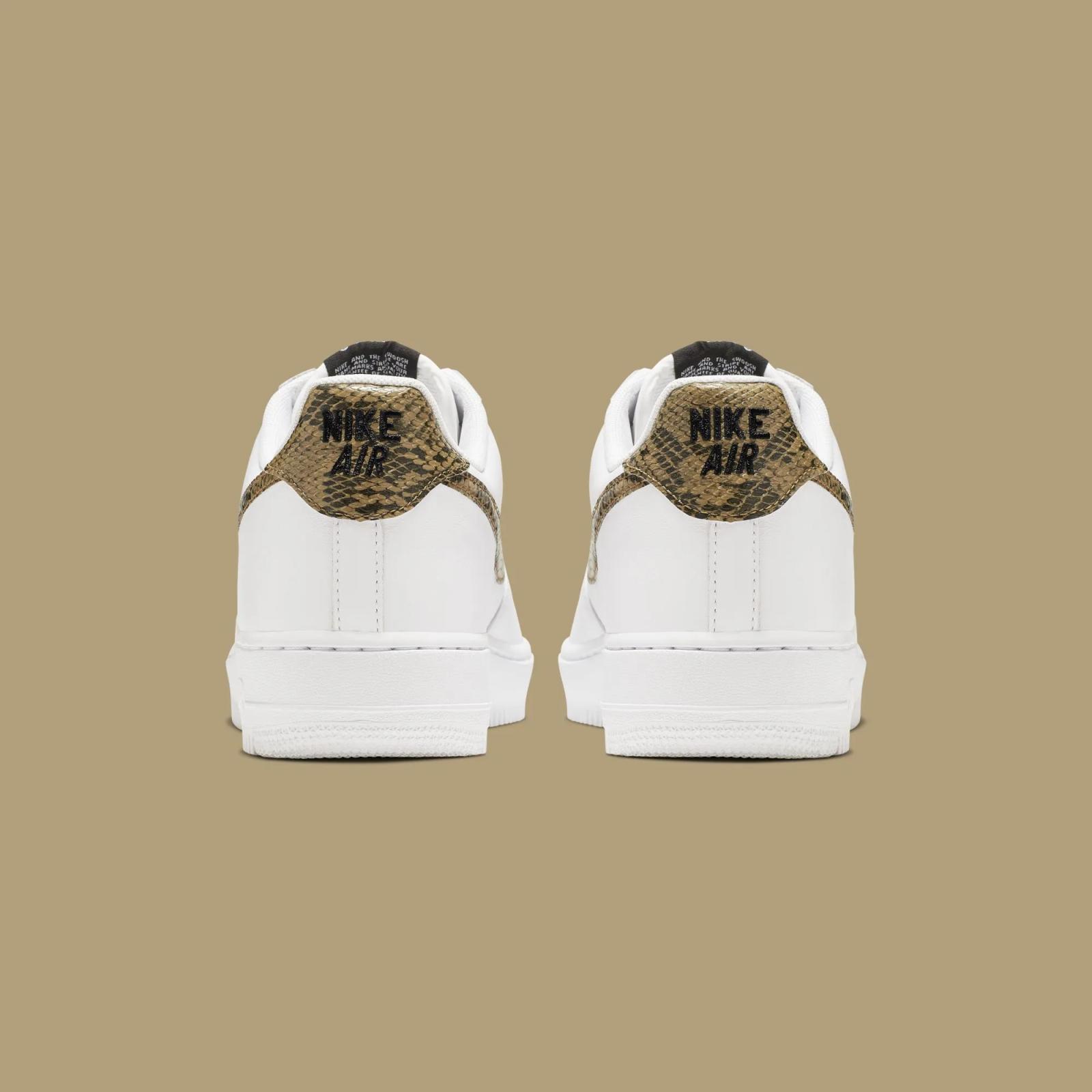 Nike Air Force 1 Low "Ivory Snake" 2024 Restock AO1635-100