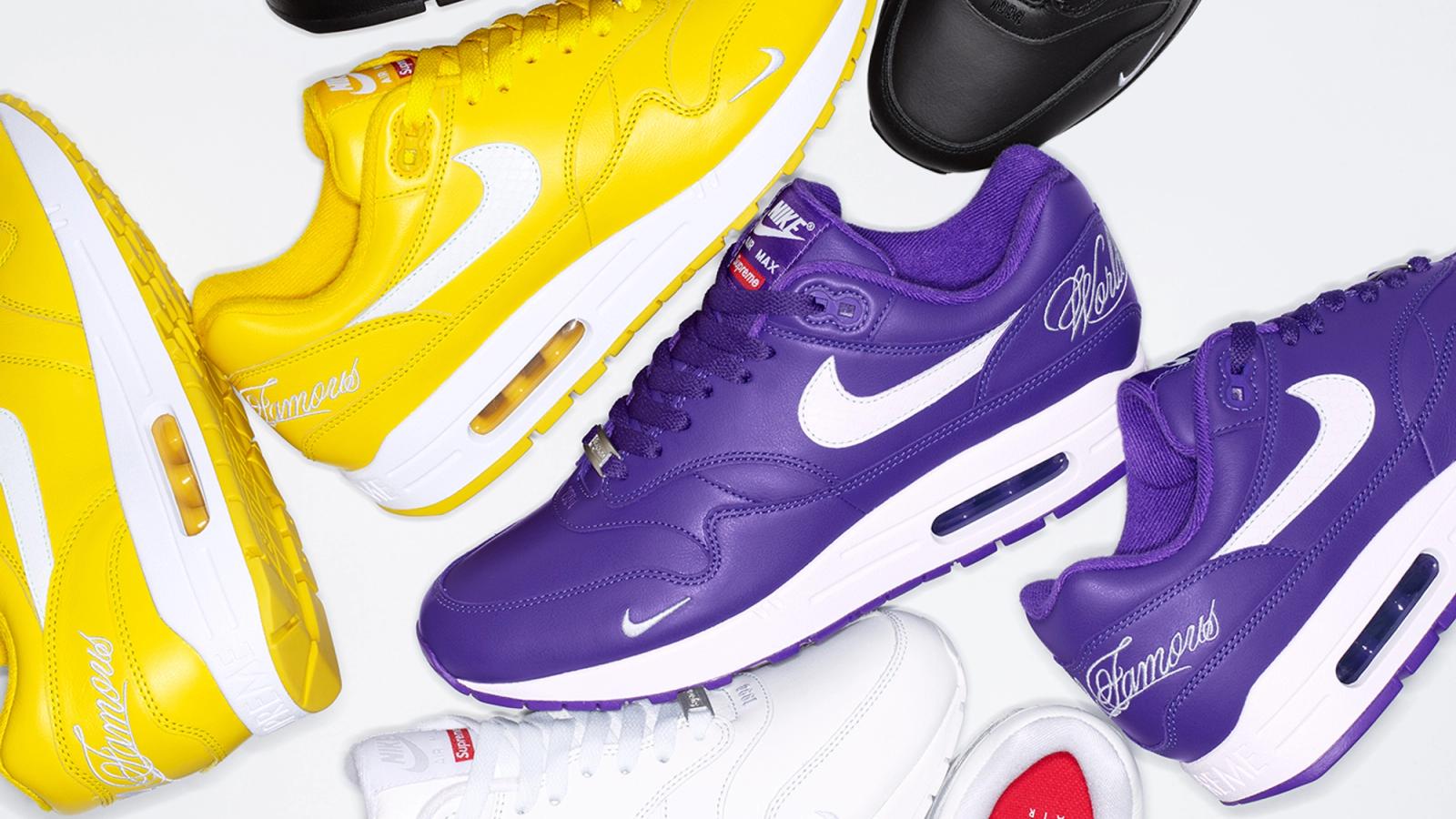 Supreme Nike Air Max 1 Collection Spring 2025