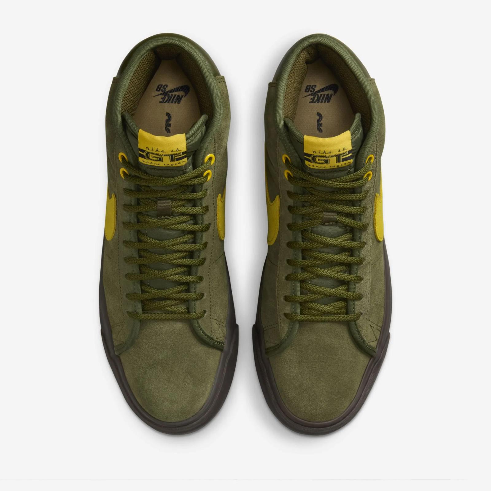 Antihero x Nike SB Zoom Blazer Mid QS AH Rough Green Amarillo HM5838-300