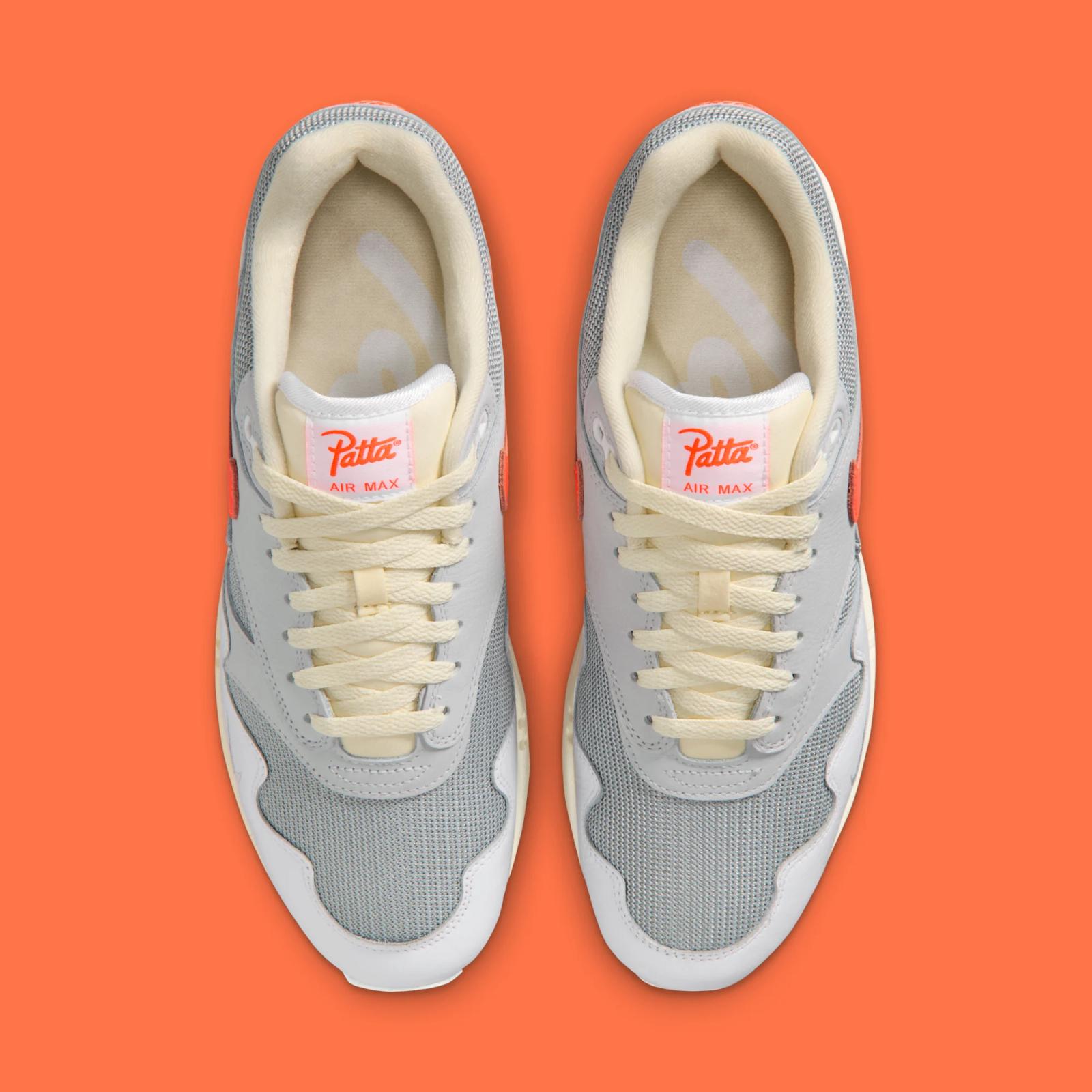 Patta x Nike Air Max 1 "Hyper Crimson" official image 4