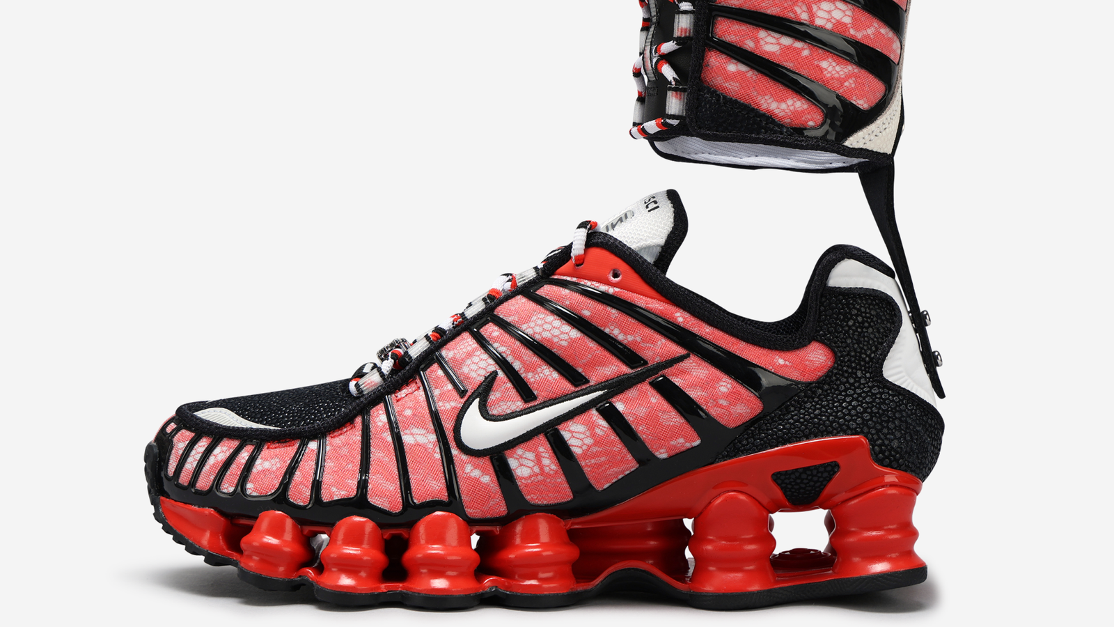 Ricardo Tisci x Nike Shox TL SP "Habanero Red" drops in 2026