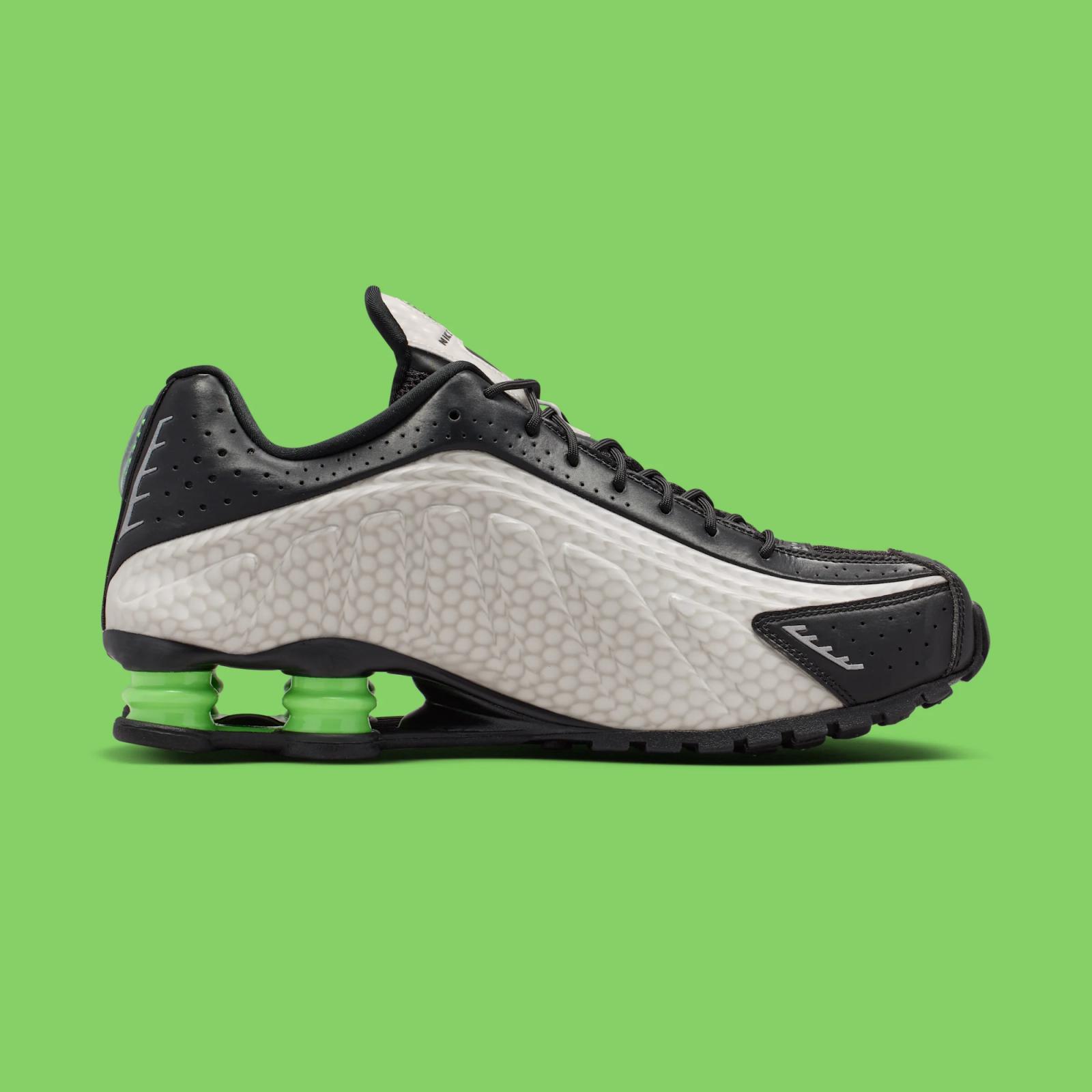 Nike Shox R4 SP "Grey Haze & Lime Glow" drops in 2026
