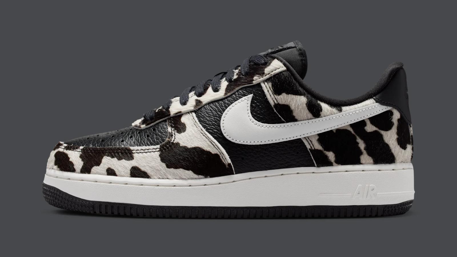 Nike Air Force 1 Low SE Premium "Cow Print" drops in 2026