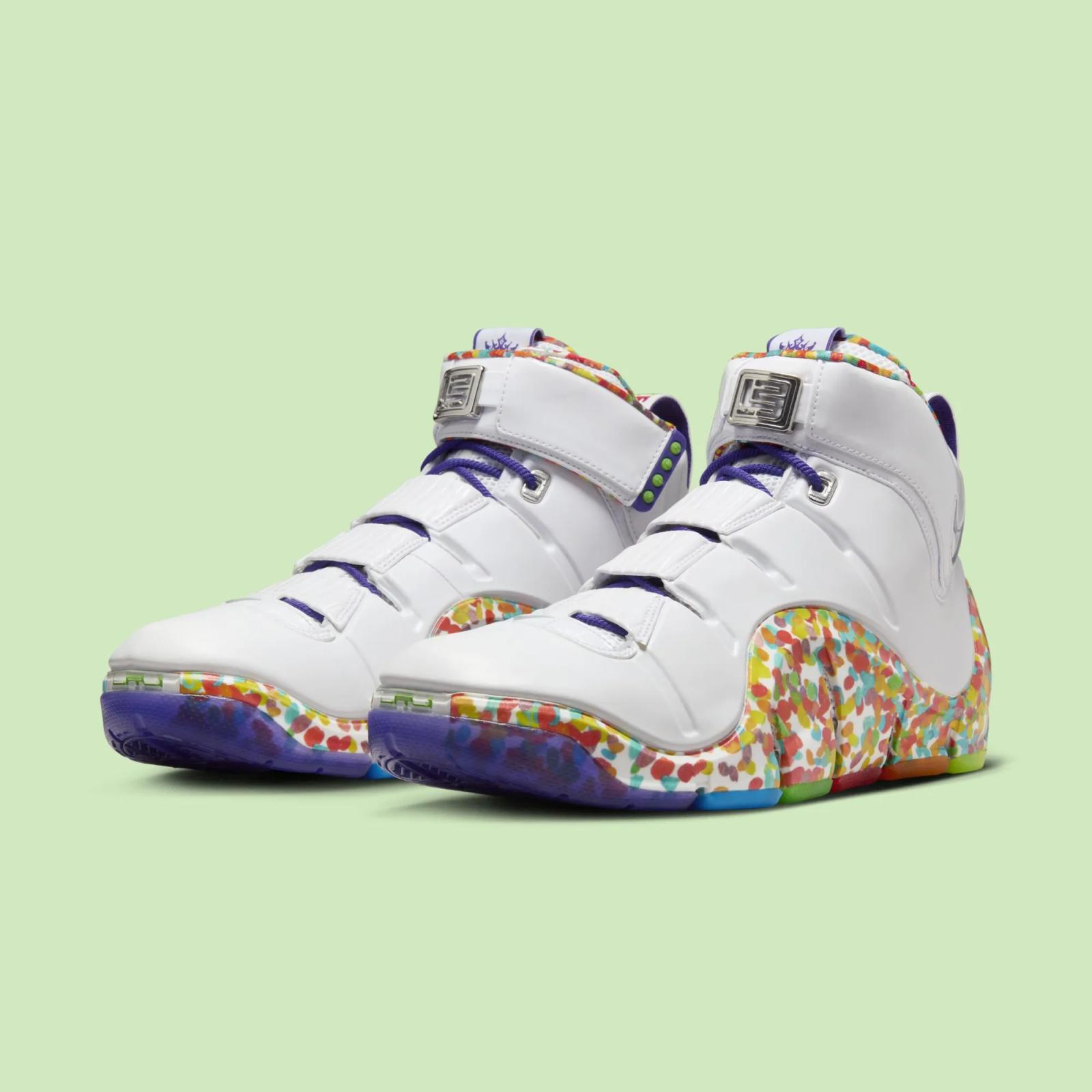 Nike LeBron 4 Fruity Pebbles DQ9310-100
