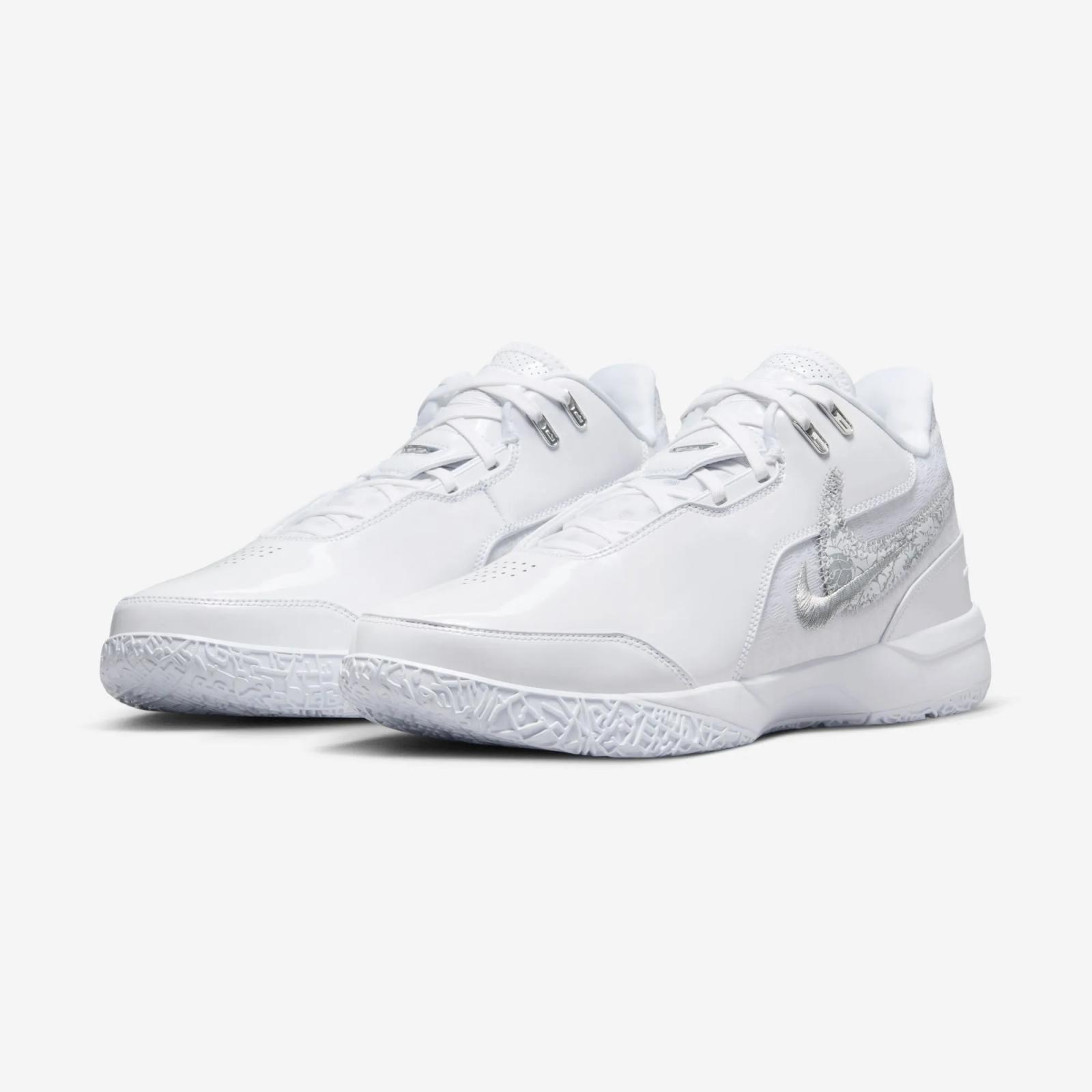 Nike LeBron NXXT Gen AMPD White / Silver FJ1566-102