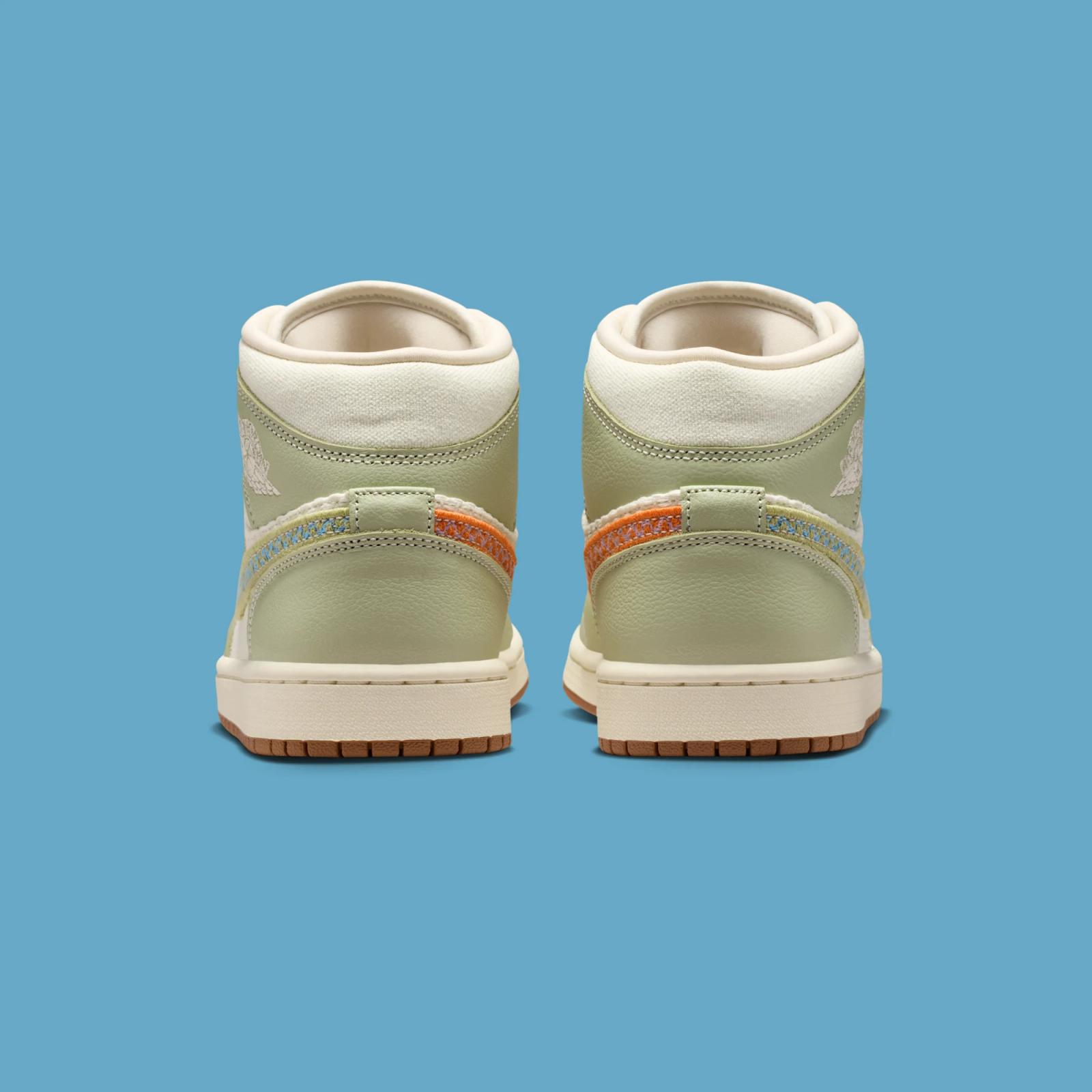 Air Jordan 1 Mid SE W "Olive Aura" drops May 1, 2026