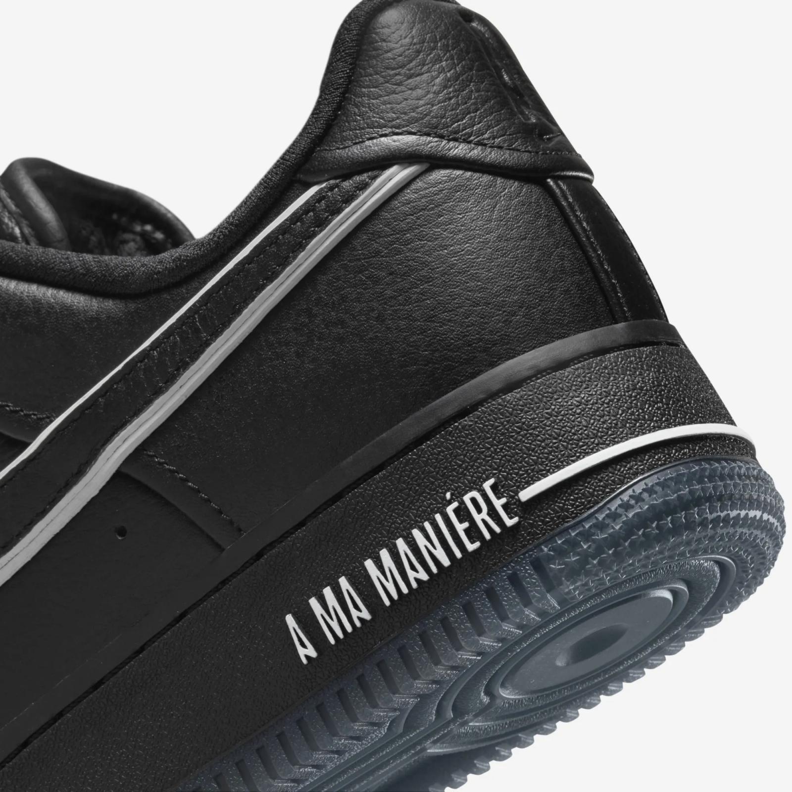 A Ma Maniere x Nike Air Force 1 Low W.Y.W.S Triple Black HF4084-001 Release Date 2025