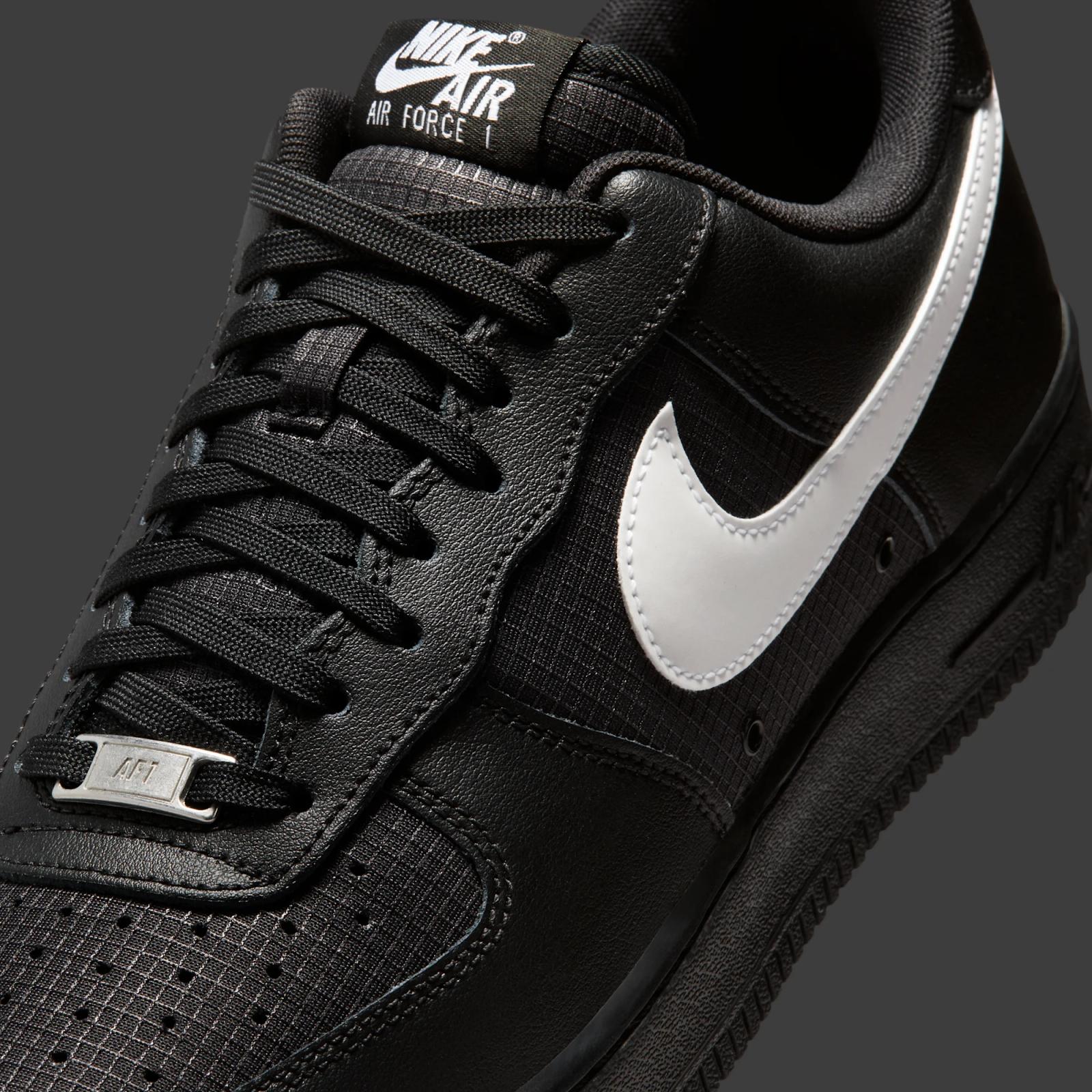 Nike Air Force 1 Low Tech "Black & White" drops April 1st, 2026