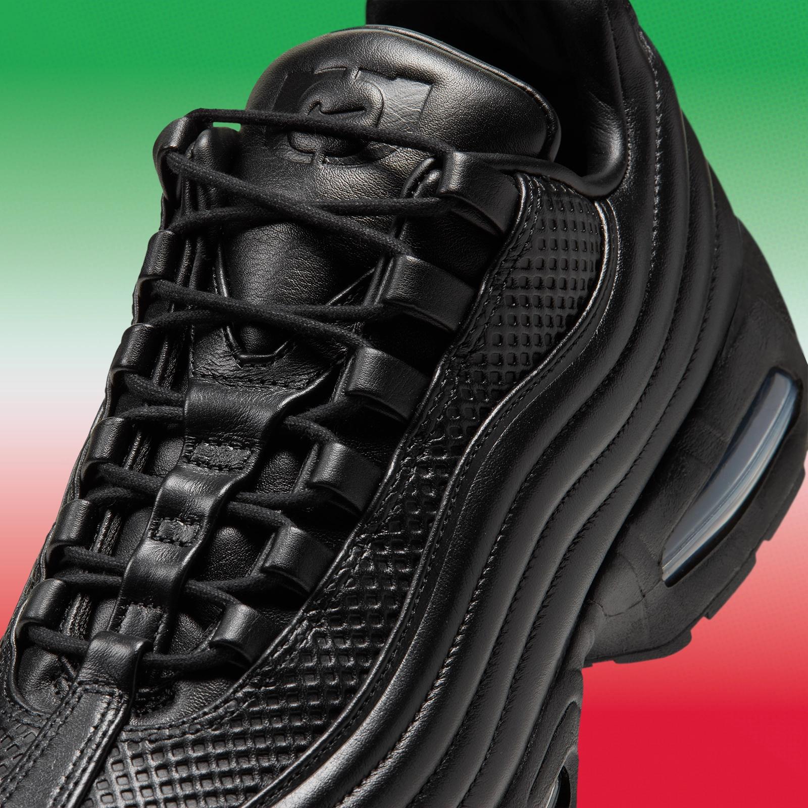 One Block Down x Nike Air Max 95 Big Bubble Lux "Black" drops in 2026