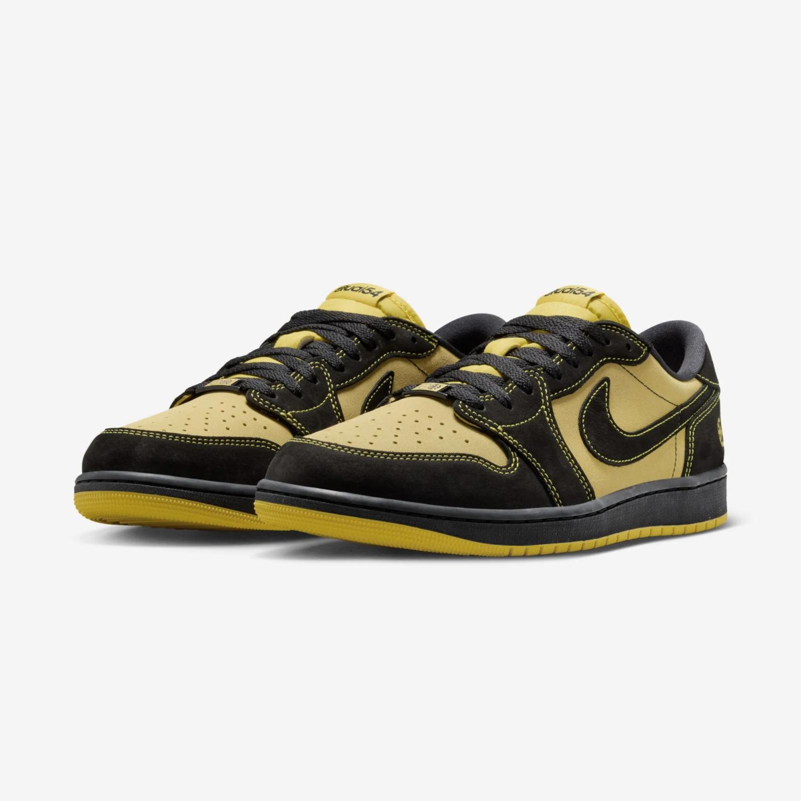 Quai 54 x Air Jordan 1 Retro Low OG Tour Yellow IB8836-007