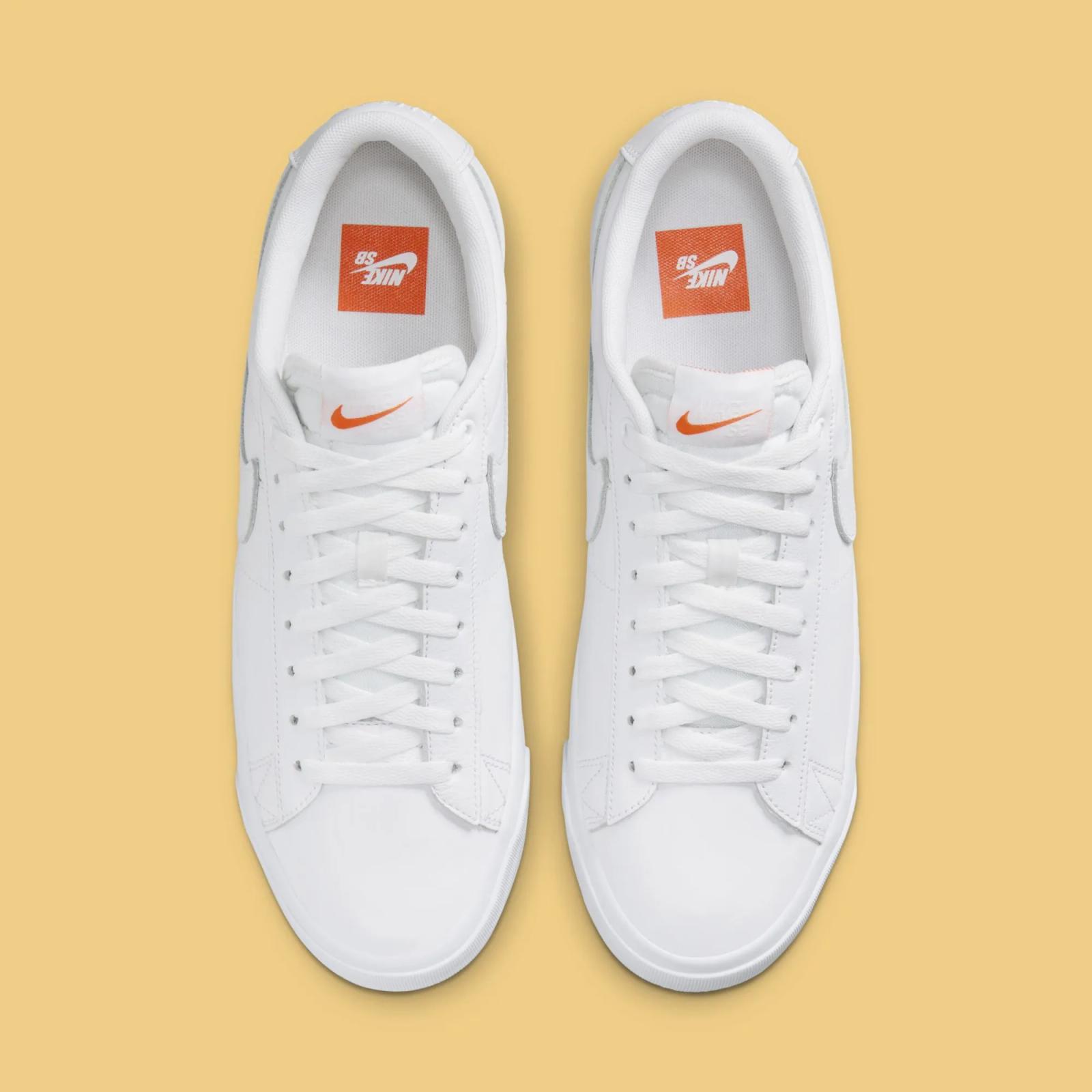 Nike SB Blazer Low Pro GT ISO Triple White DR9099-101