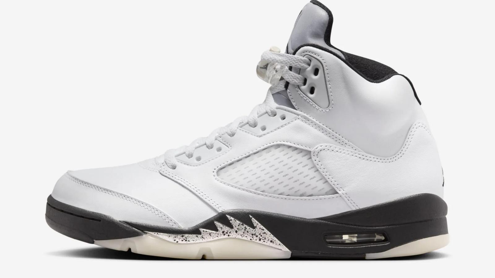 Air Jordan 5 Retro “White / Black”