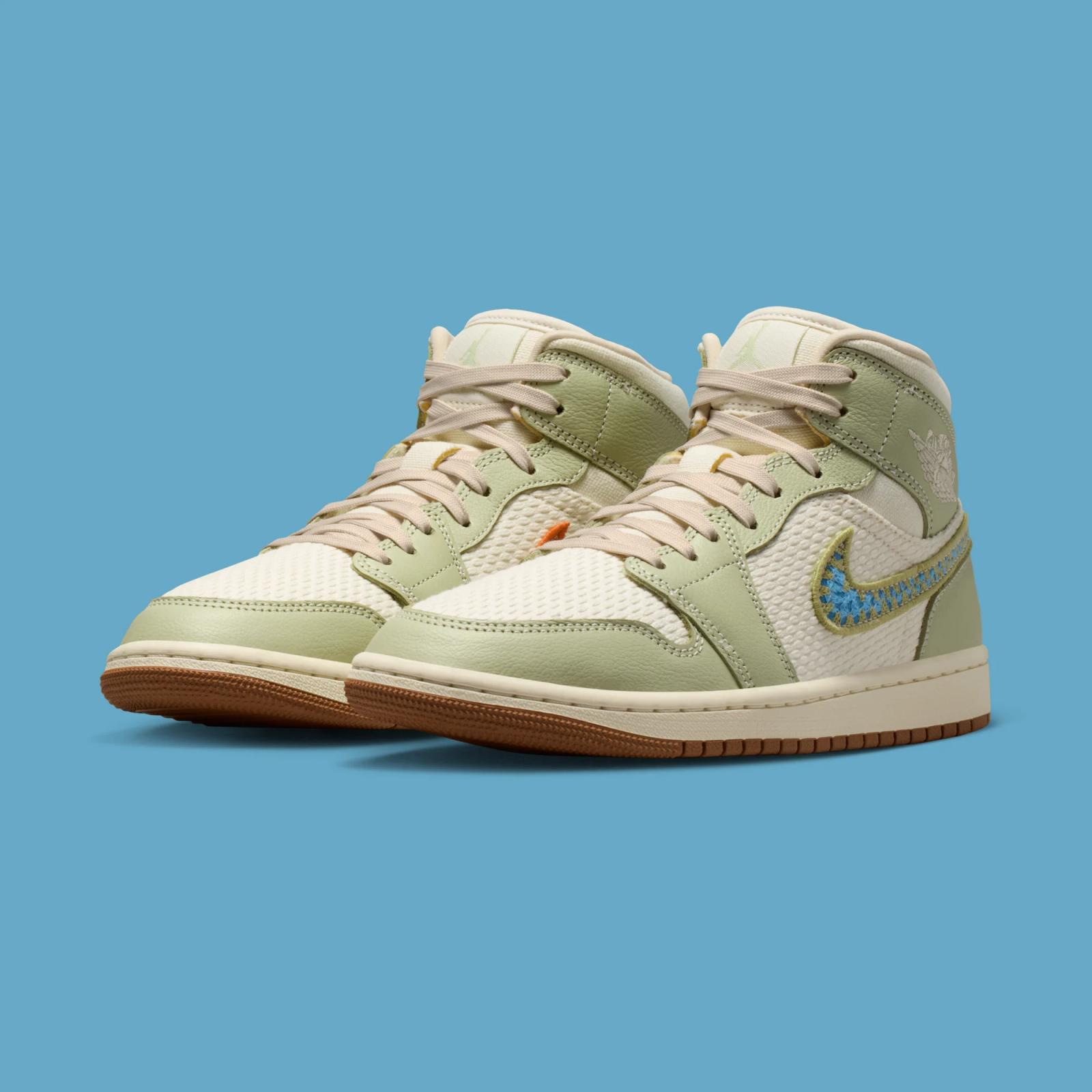Air Jordan 1 Mid SE W "Olive Aura" drops May 1, 2026