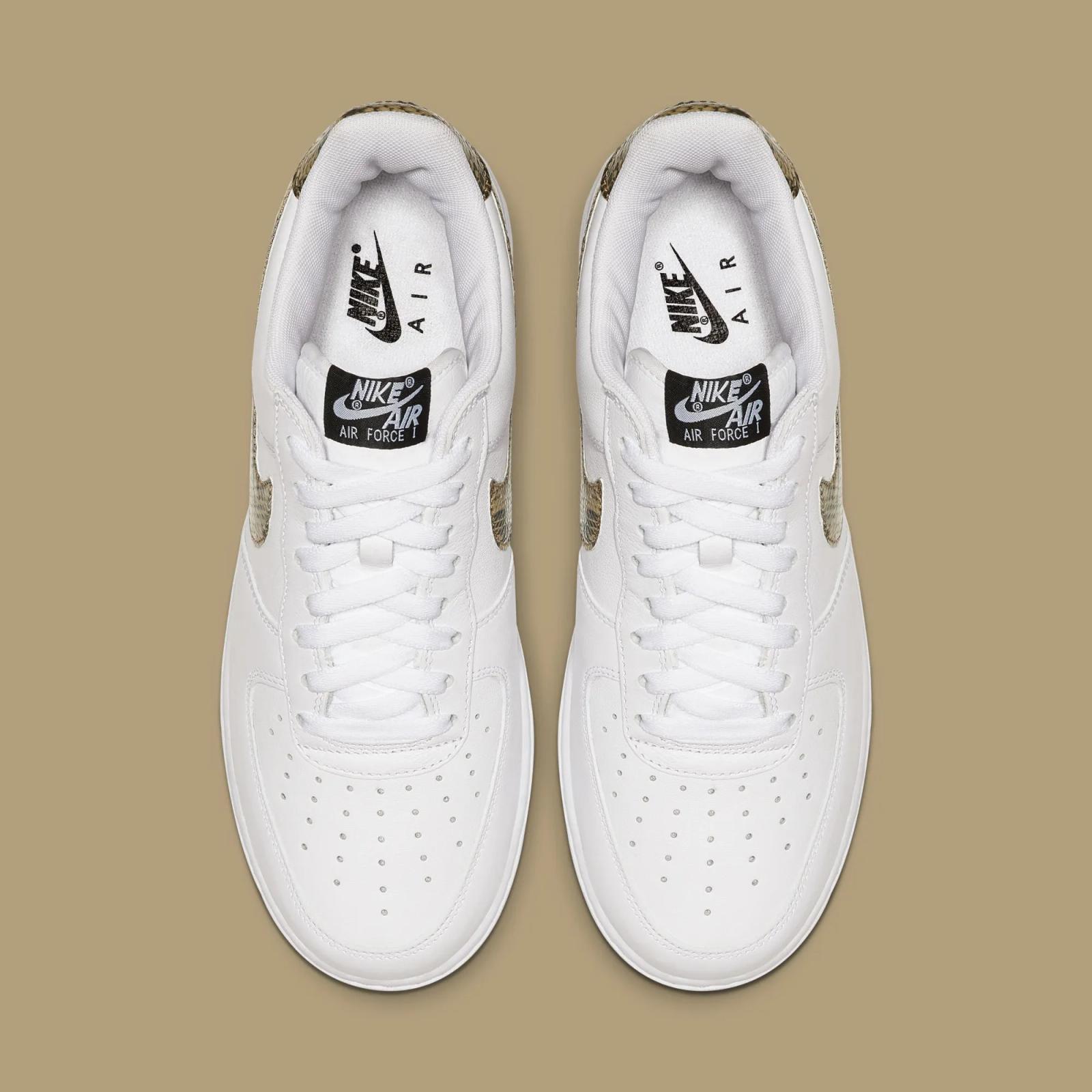 Nike Air Force 1 Low "Ivory Snake" 2024 Restock AO1635-100