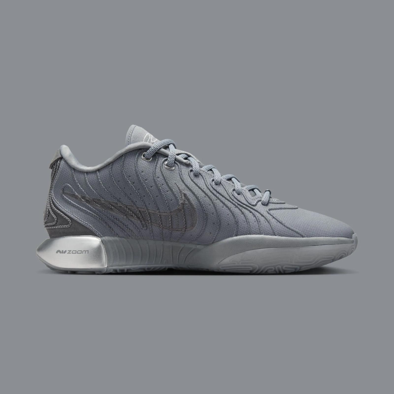 Nike LeBron 21 Cool Grey / Metallic Silver HF5353-001