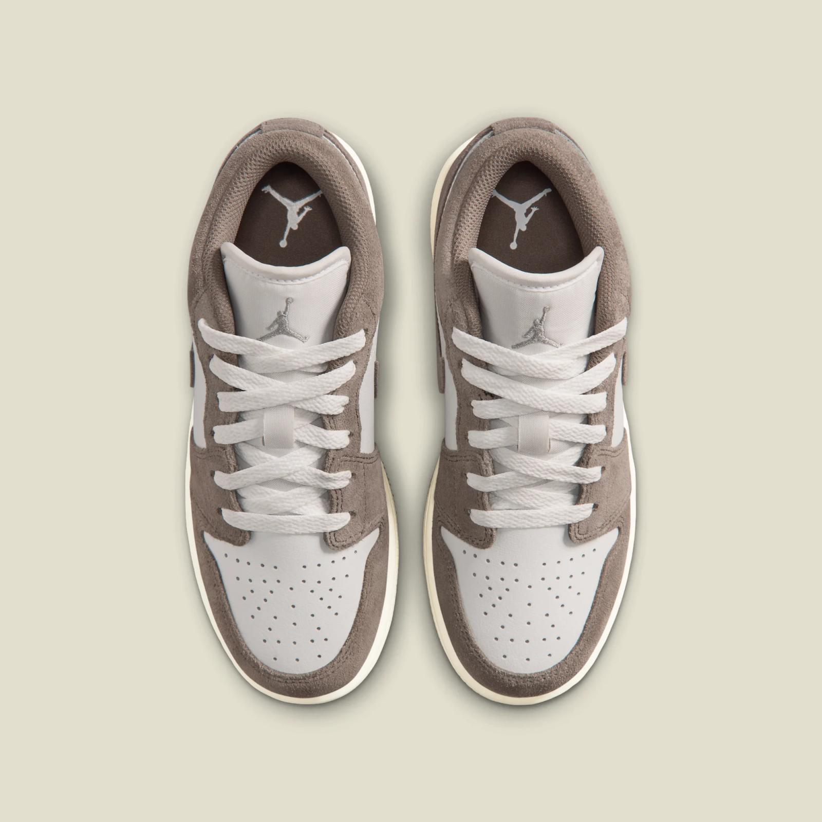 Air Jordan 1 Low GS "Olive Grey" drops April 1st, 2026