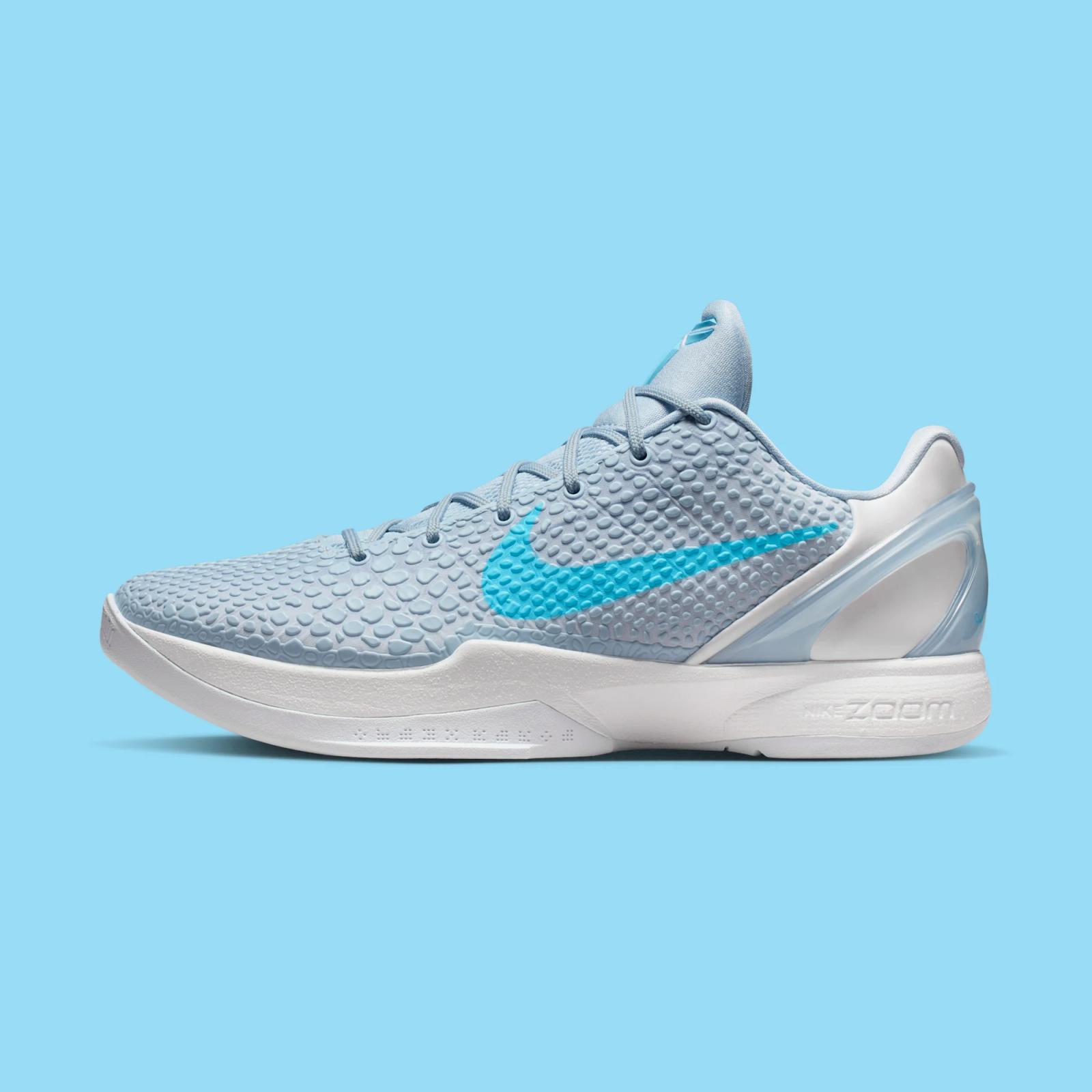 Caitlin Clark Nike Kobe 6 Protro Light Armory Blue Winter 2025